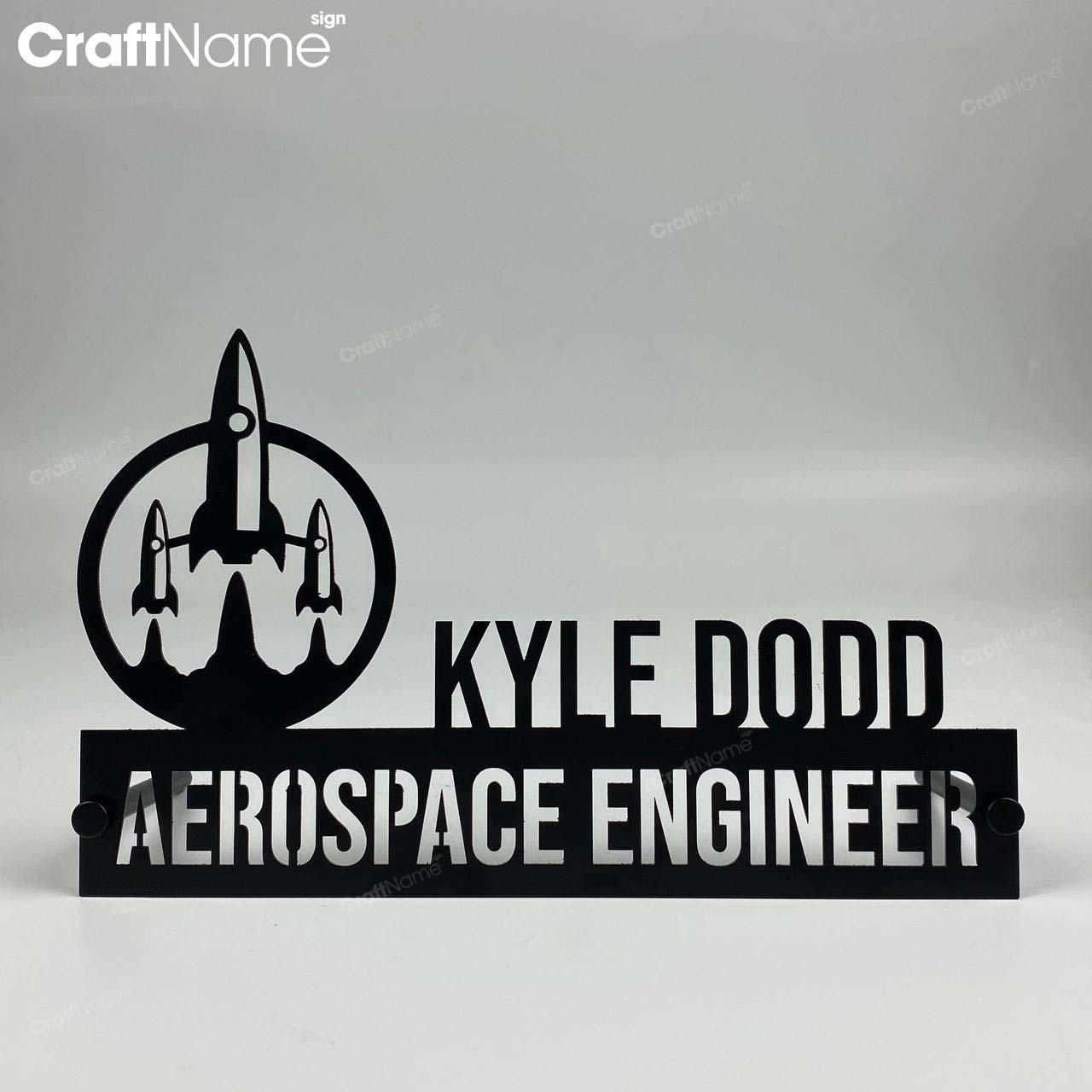 Aerospace Engineer Desk Name Plate