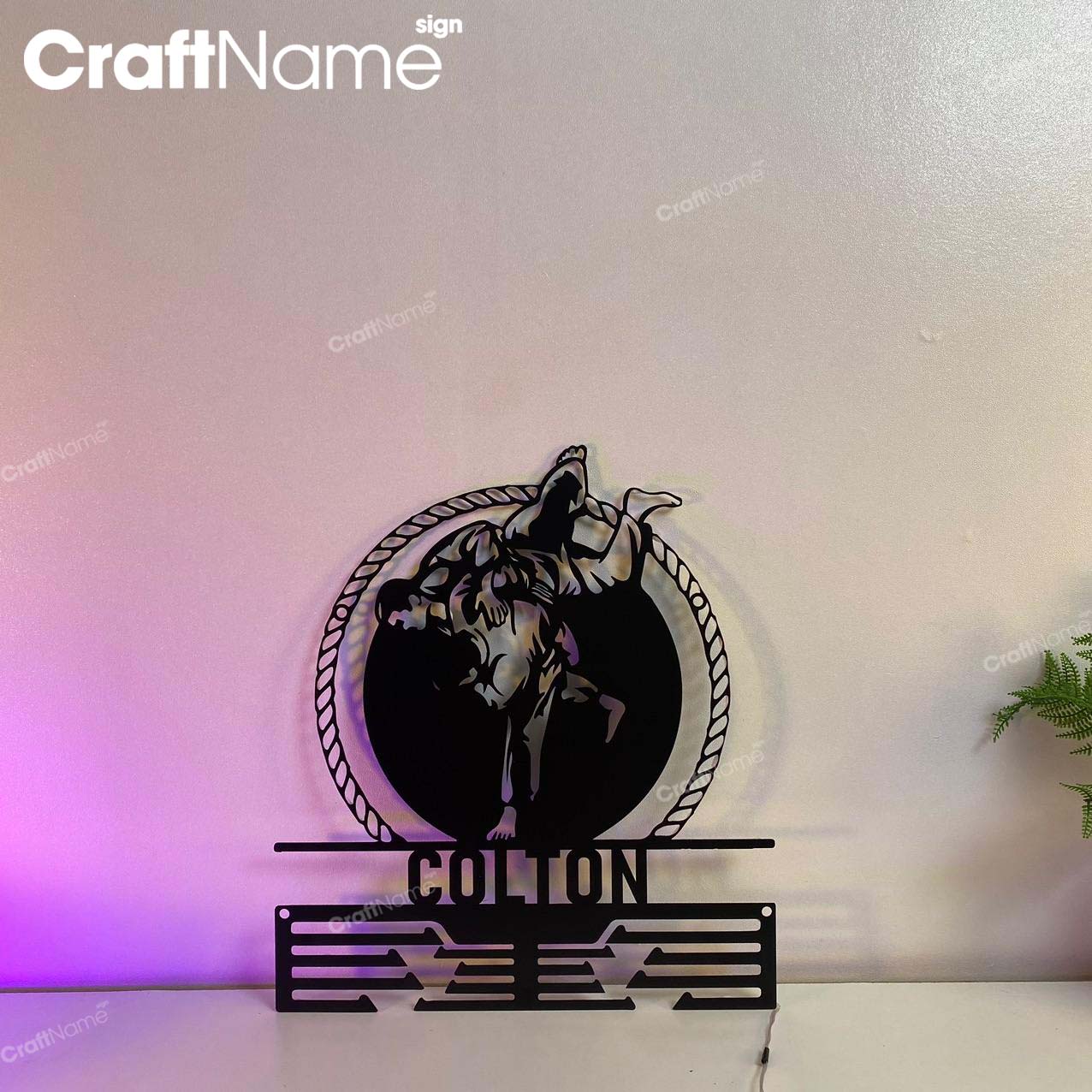 Custom Metal Brazilian Jiu Jitsu