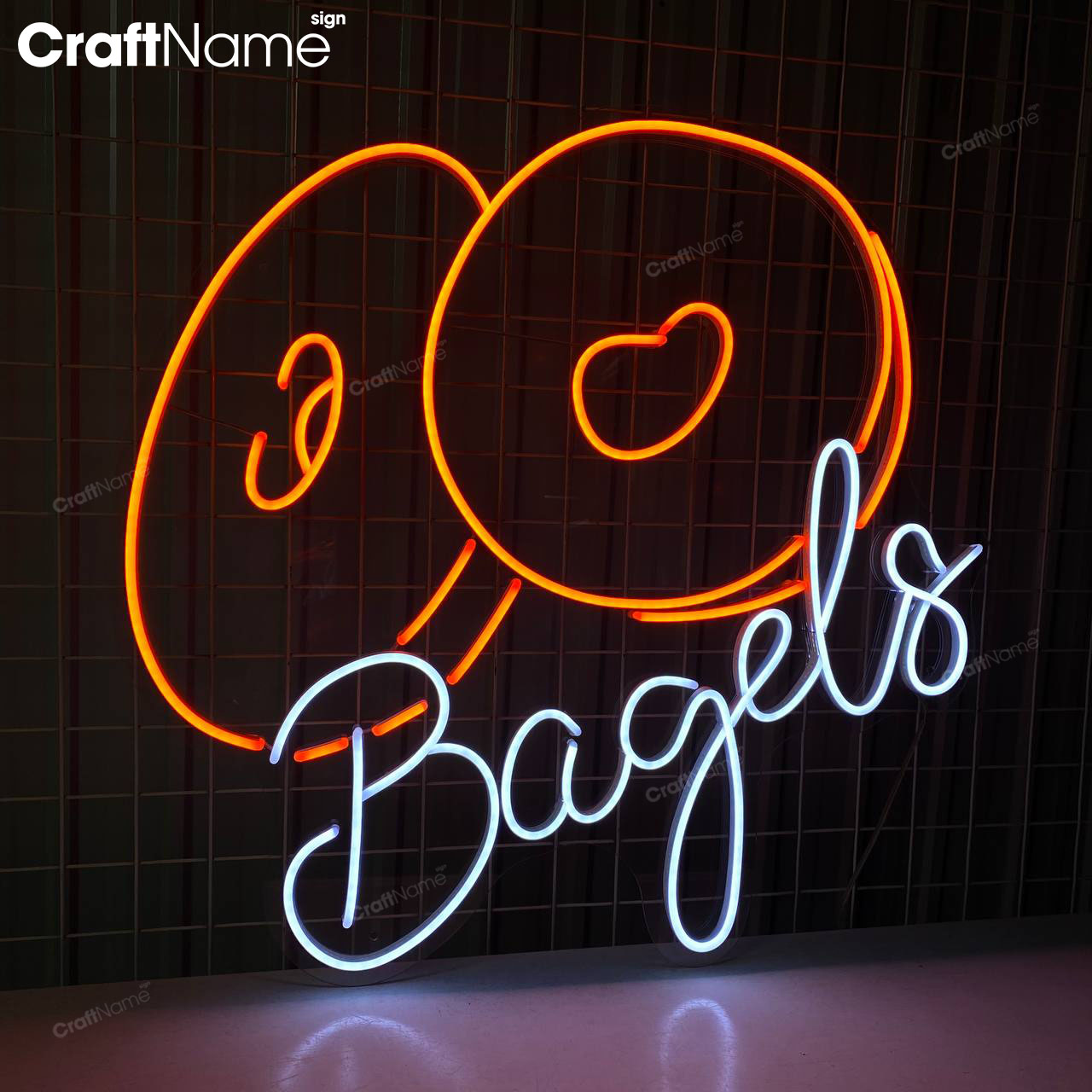 Bagels Neon Sign