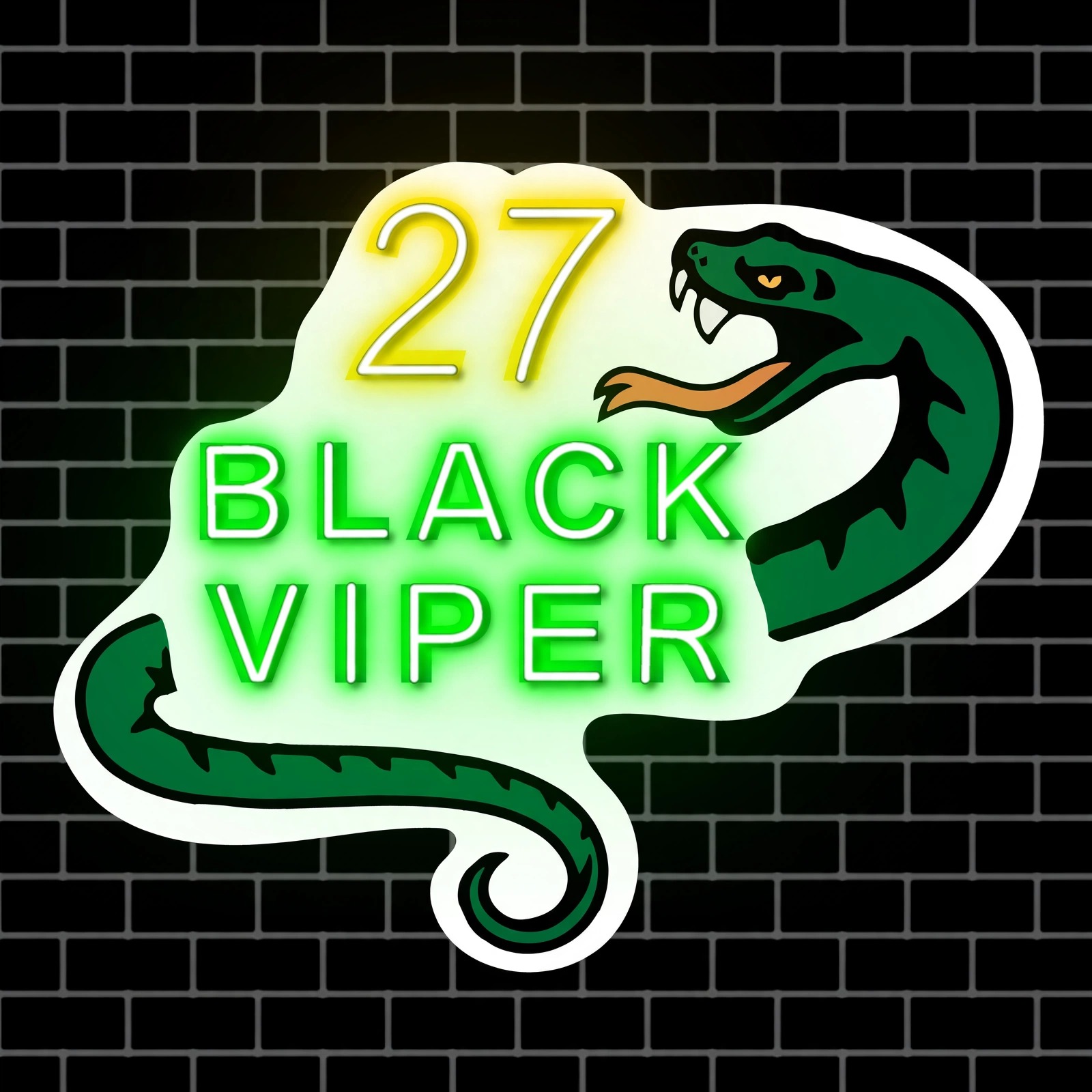 49 Green Mamba Neon Acrylic - 36 inches