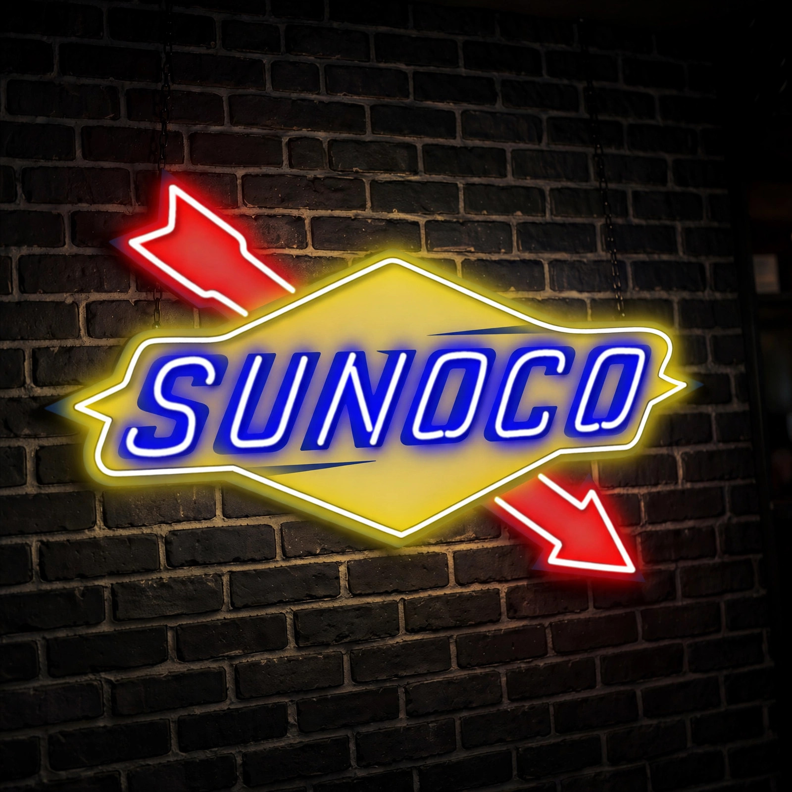 Sunoco Neon Acrylic - 12 inches