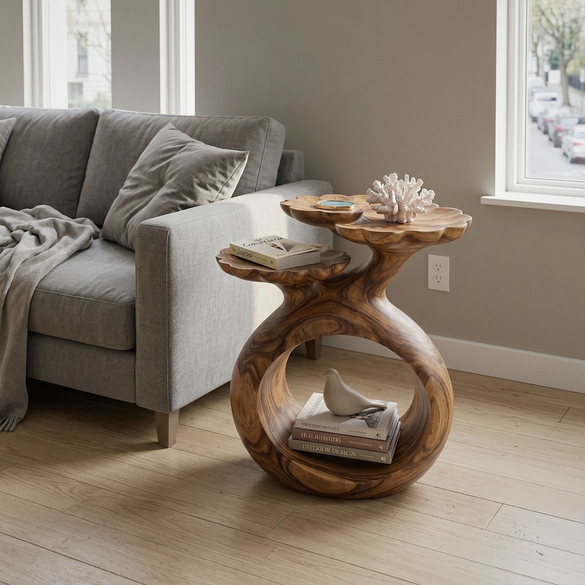 Coastal Twin Top Side Table Beach House