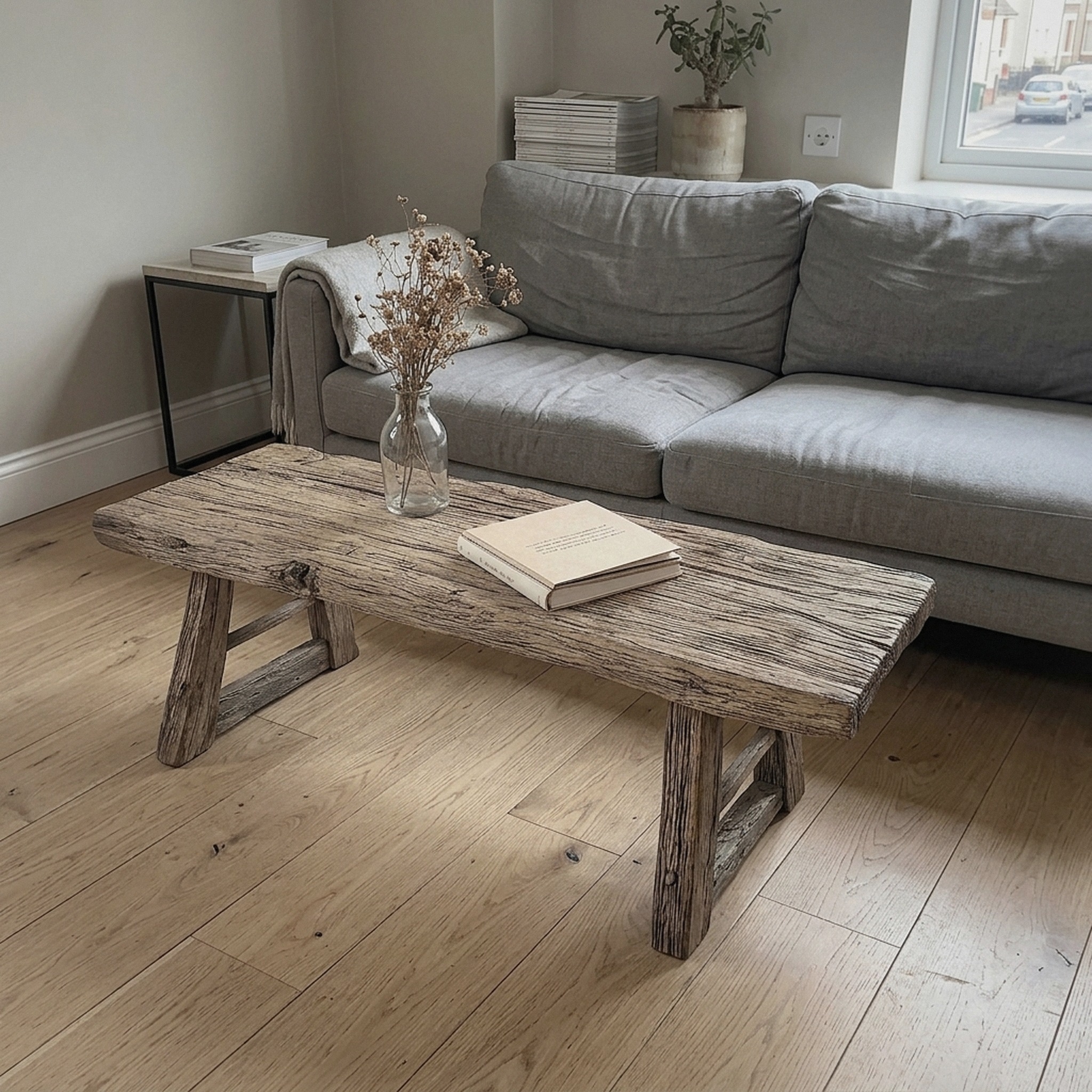 Coffee Table Handcrafted Decor
