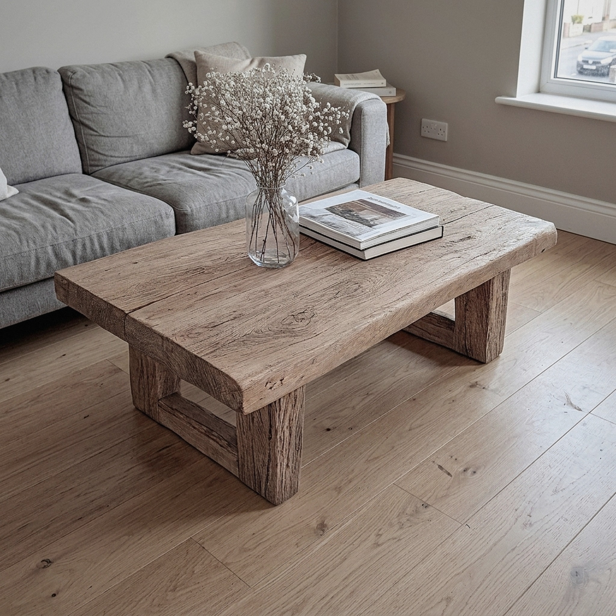 Coffee Table Reclaimed Driftwood