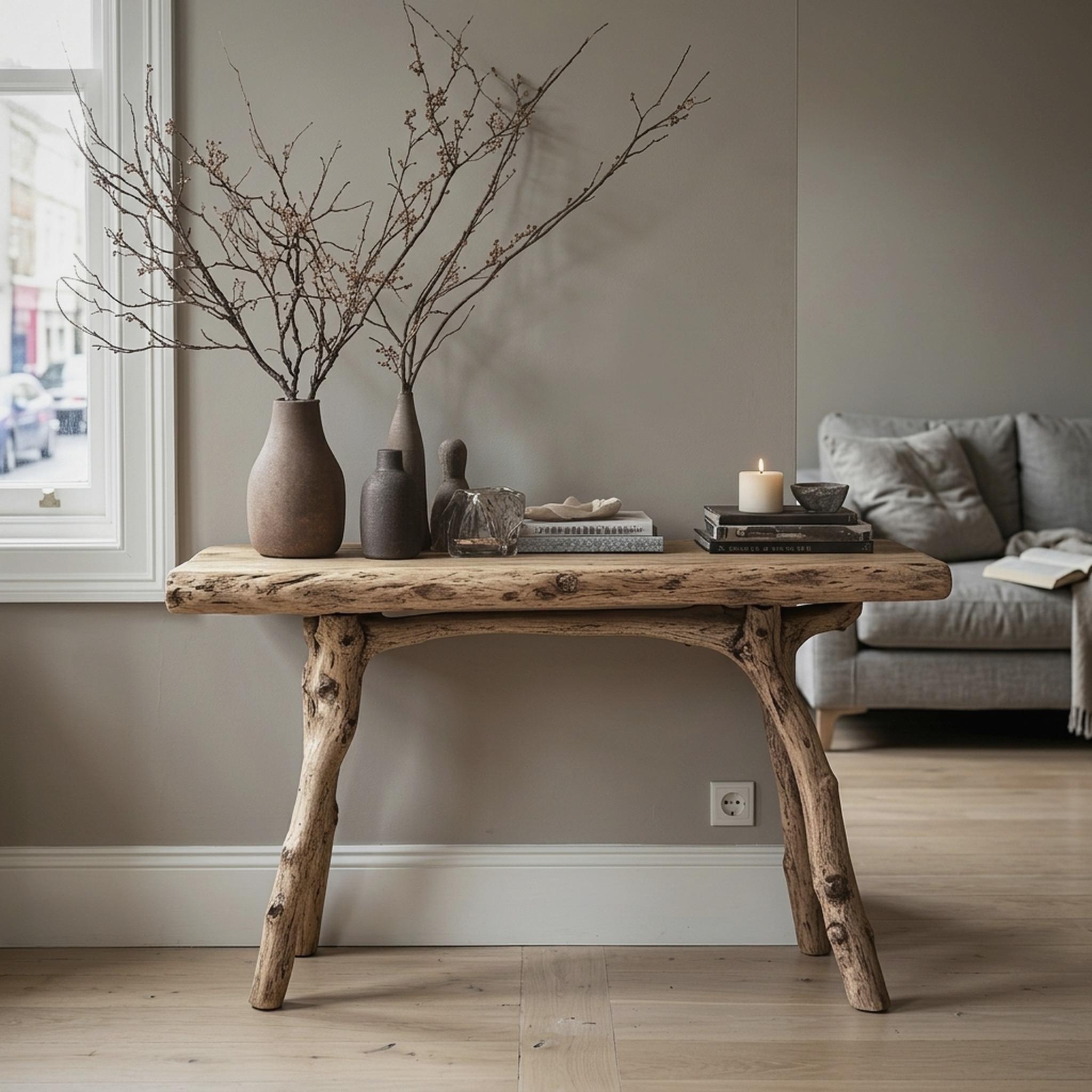 Curve Console Table Handcraft