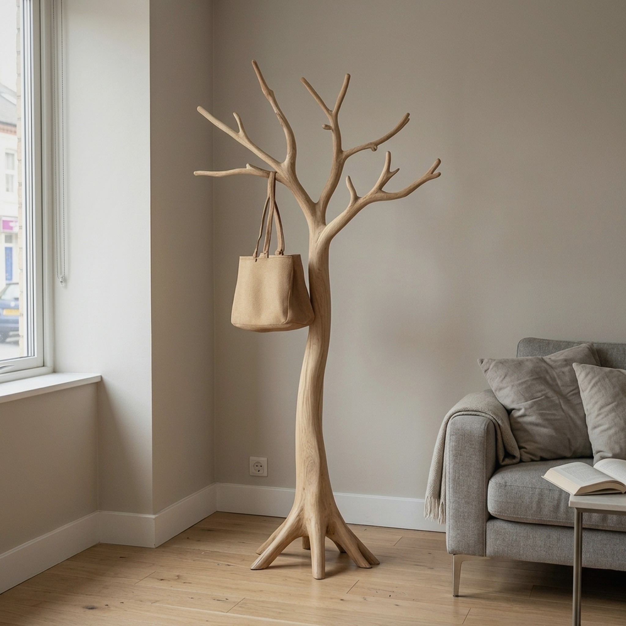 Custom Coat Rack Solid Wood Living Room Decor Gifts Decorations