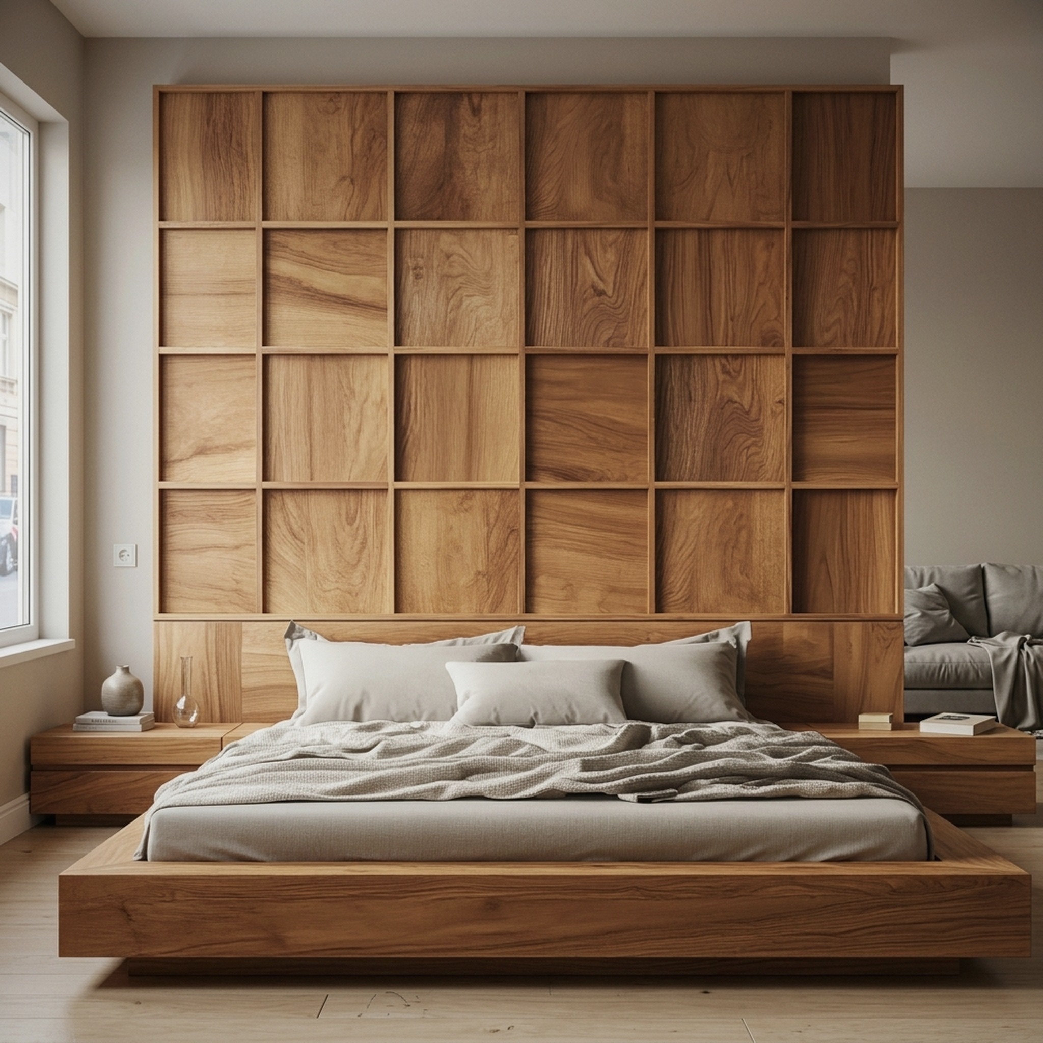 Custom Headboard Panels Solid Wood Wall Decor Bed Room Gift