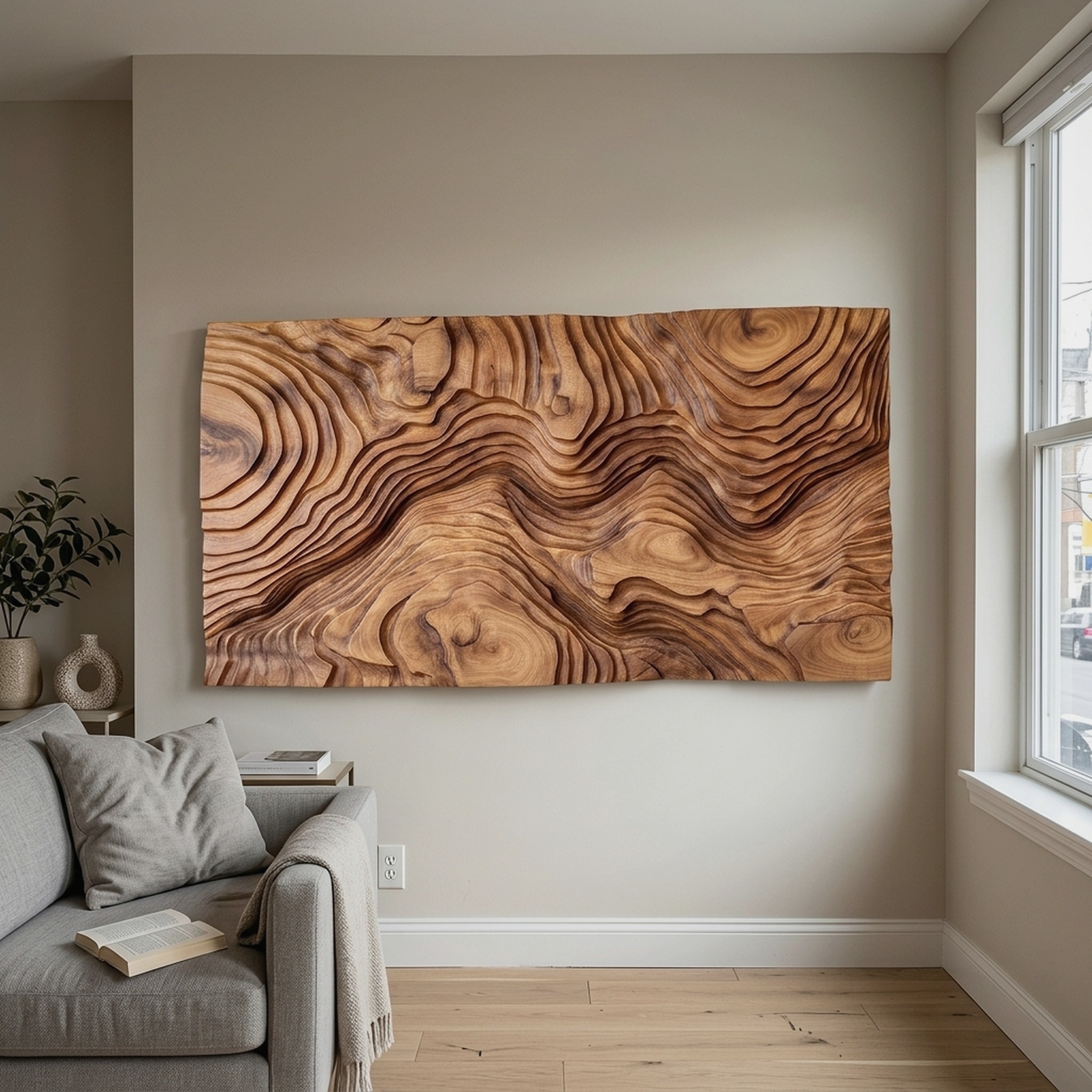 Farmhouse 3D Wood Wall Art for Dining Room