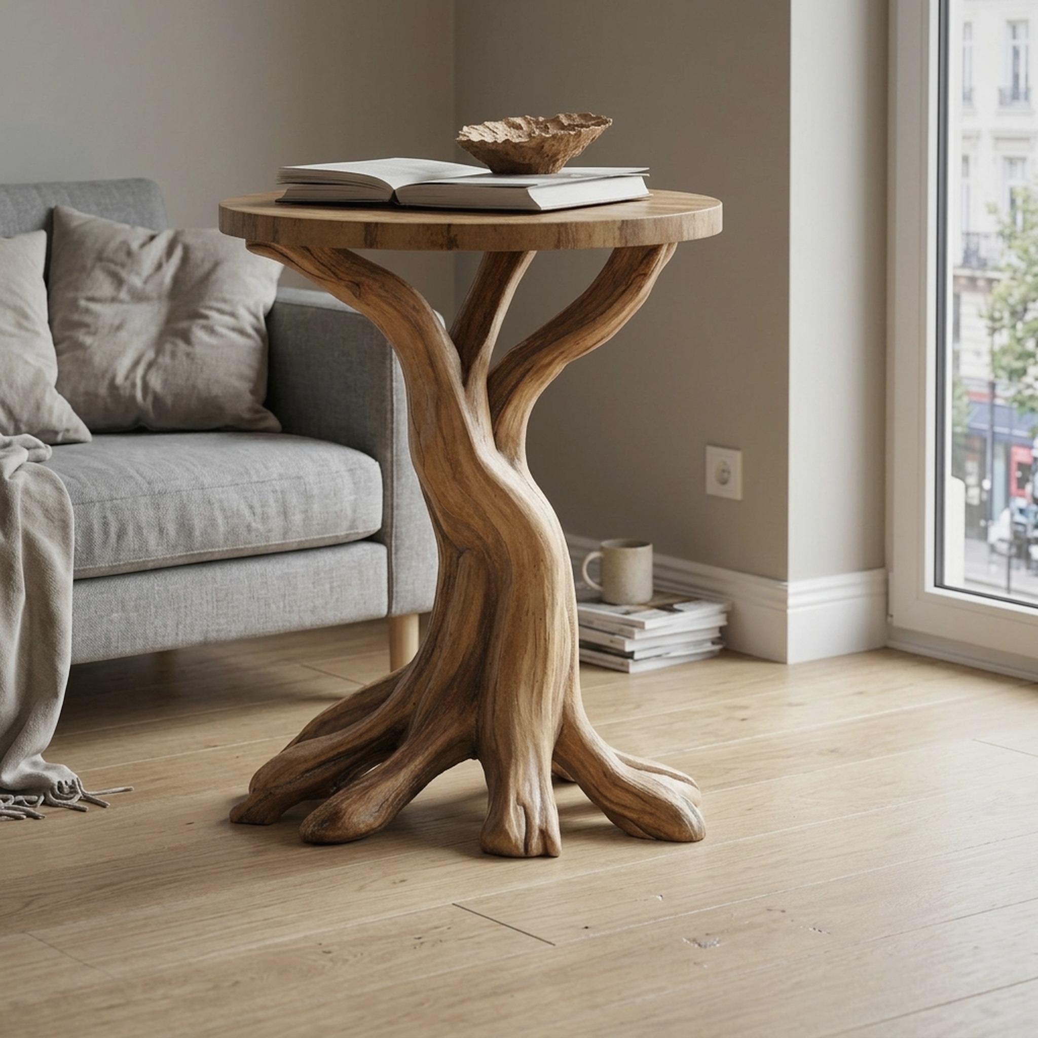 Farmhouse End Table Rustic End Table Home Decor
