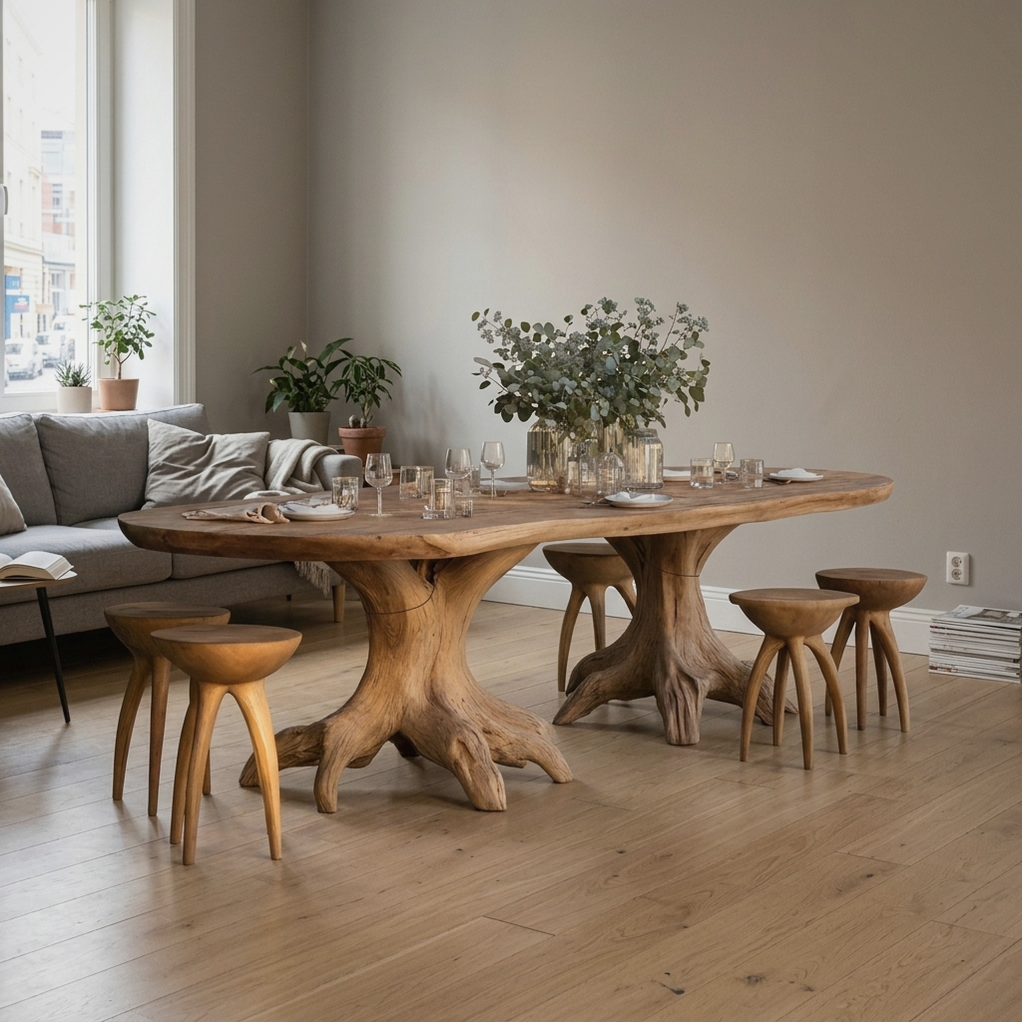 Farmhouse Kitchen Table for Cozy Family Dining