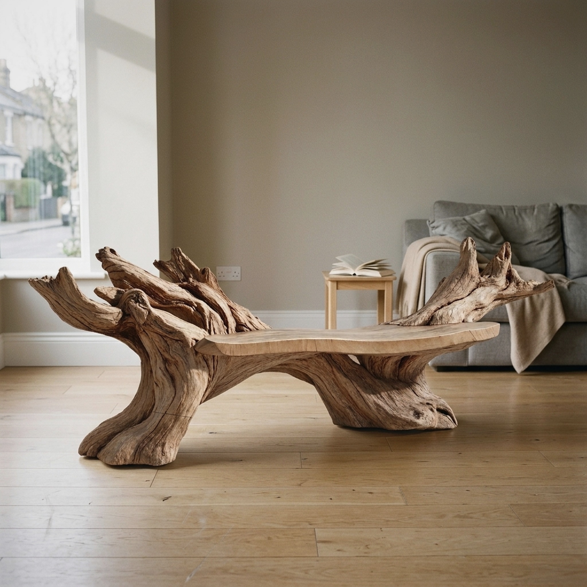 Farmhouse Live Edge Bench Entryway Design for Welcoming Foyers