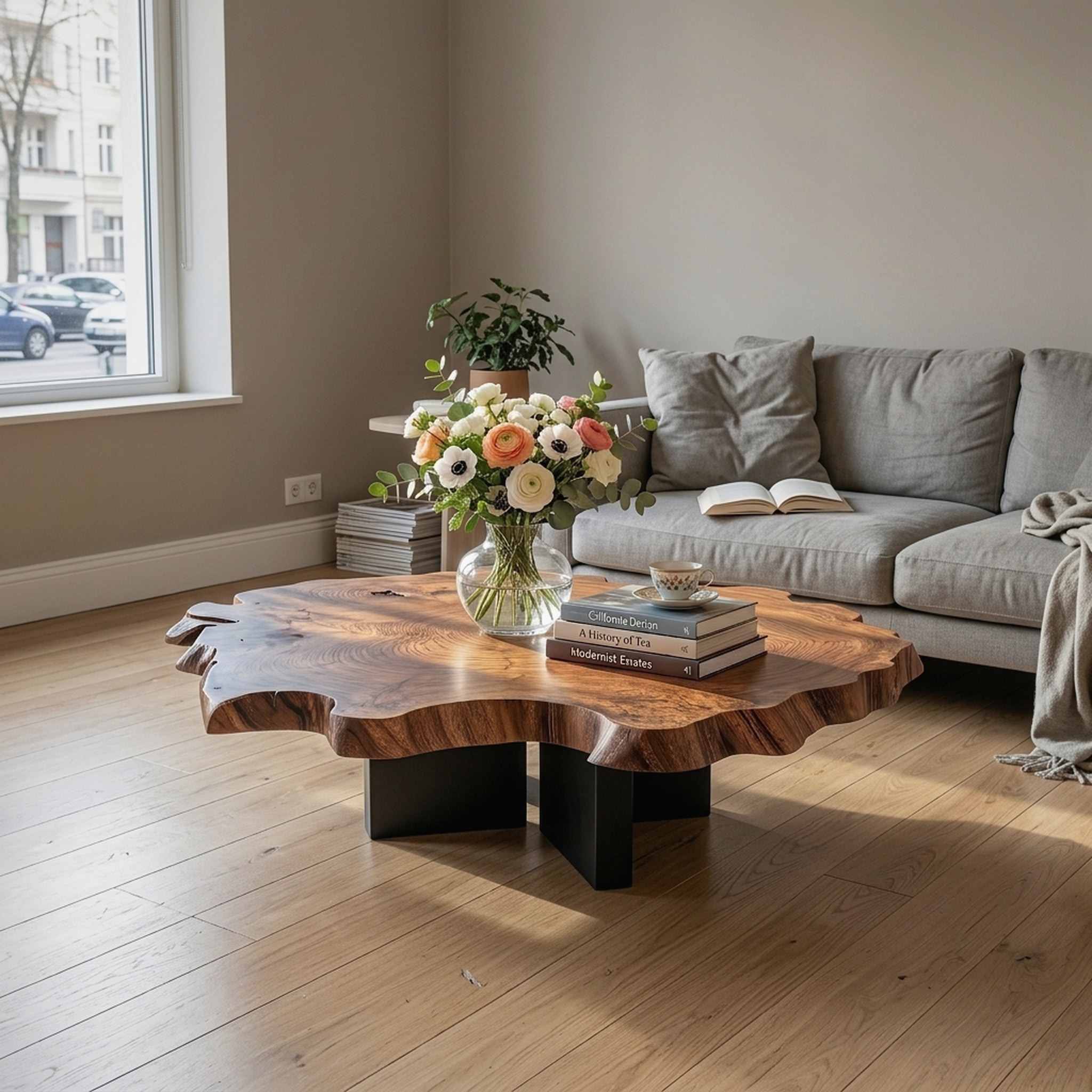 Farmhouse Low Table for Country Style Interiors