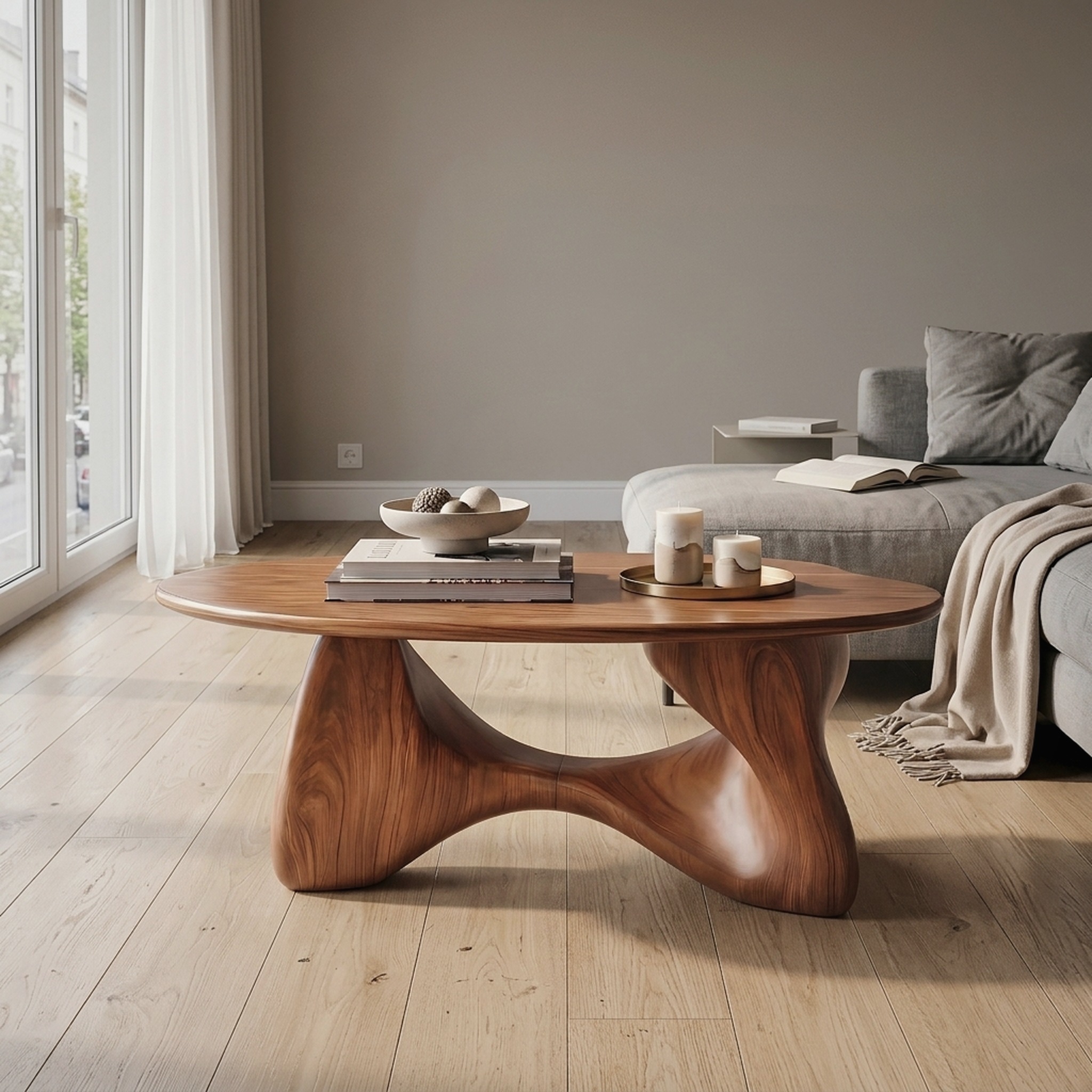 Farmhouse Low Table for Natural Home Furnishing