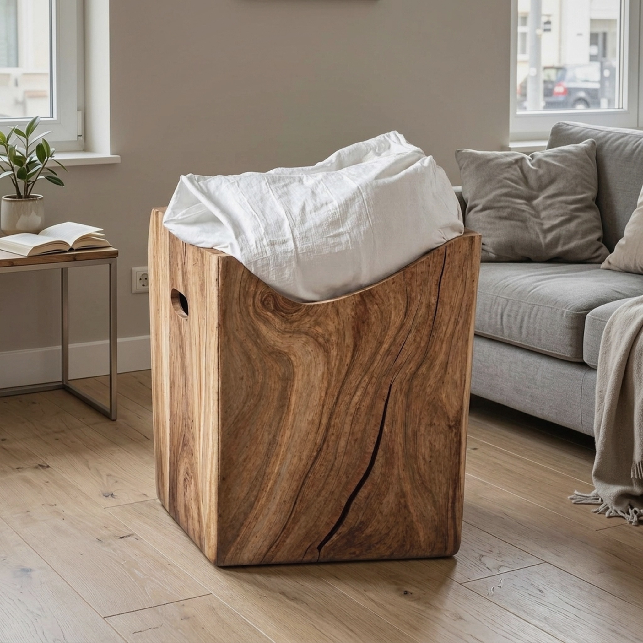 Farmhouse Wooden Storage Box for Entryway Shoe Storage