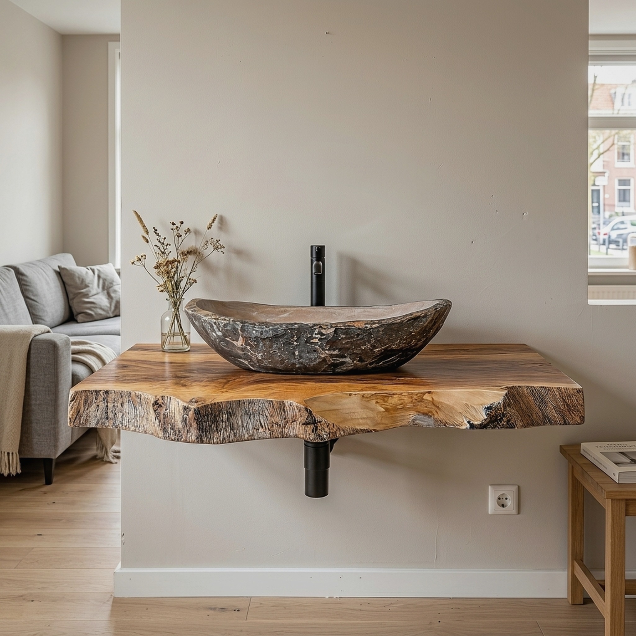 Farmhouse Wooden Vanity Bathroom Decor Ideas
