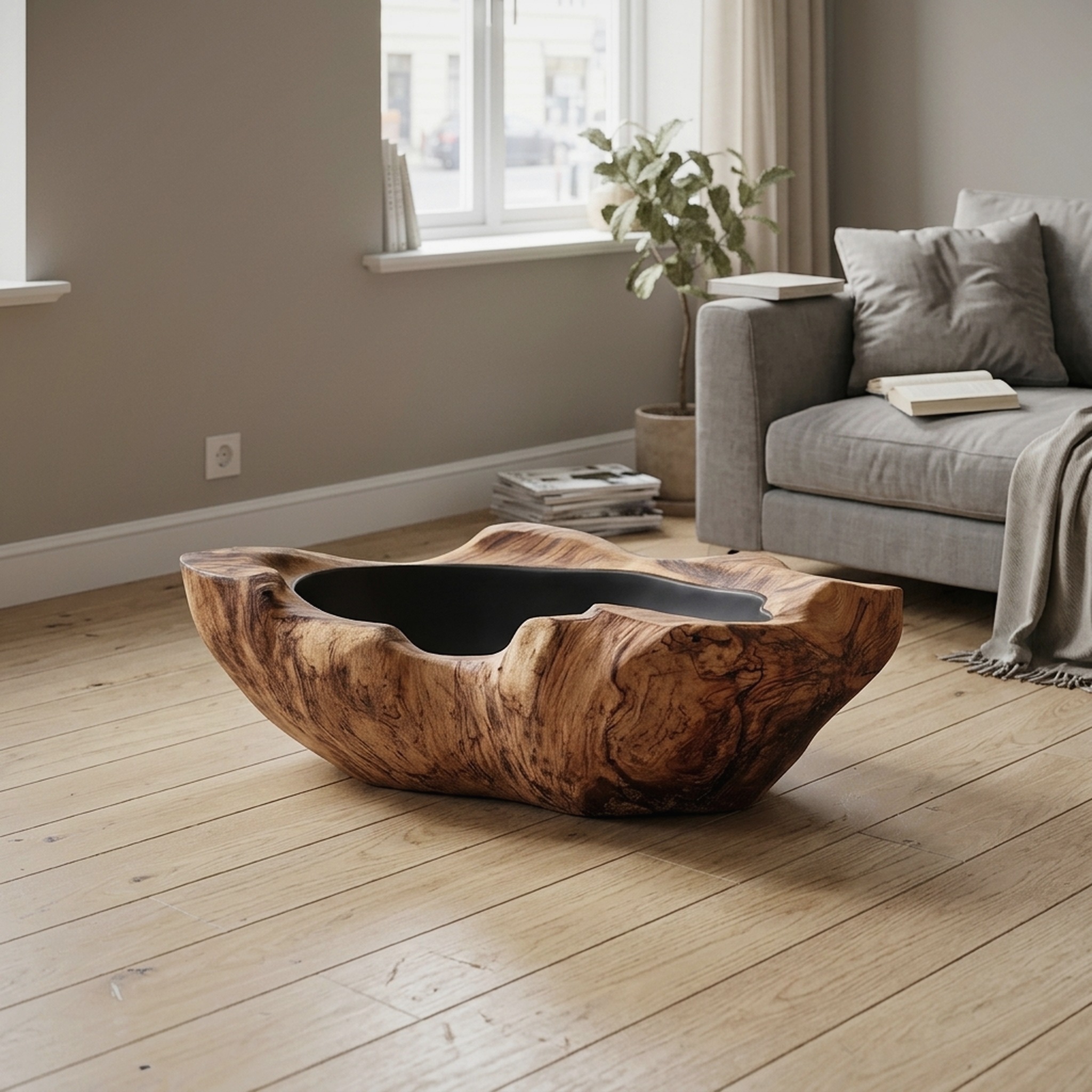 Farmhouse Wooden Vessel Sink for Cozy Bathroom Decor
