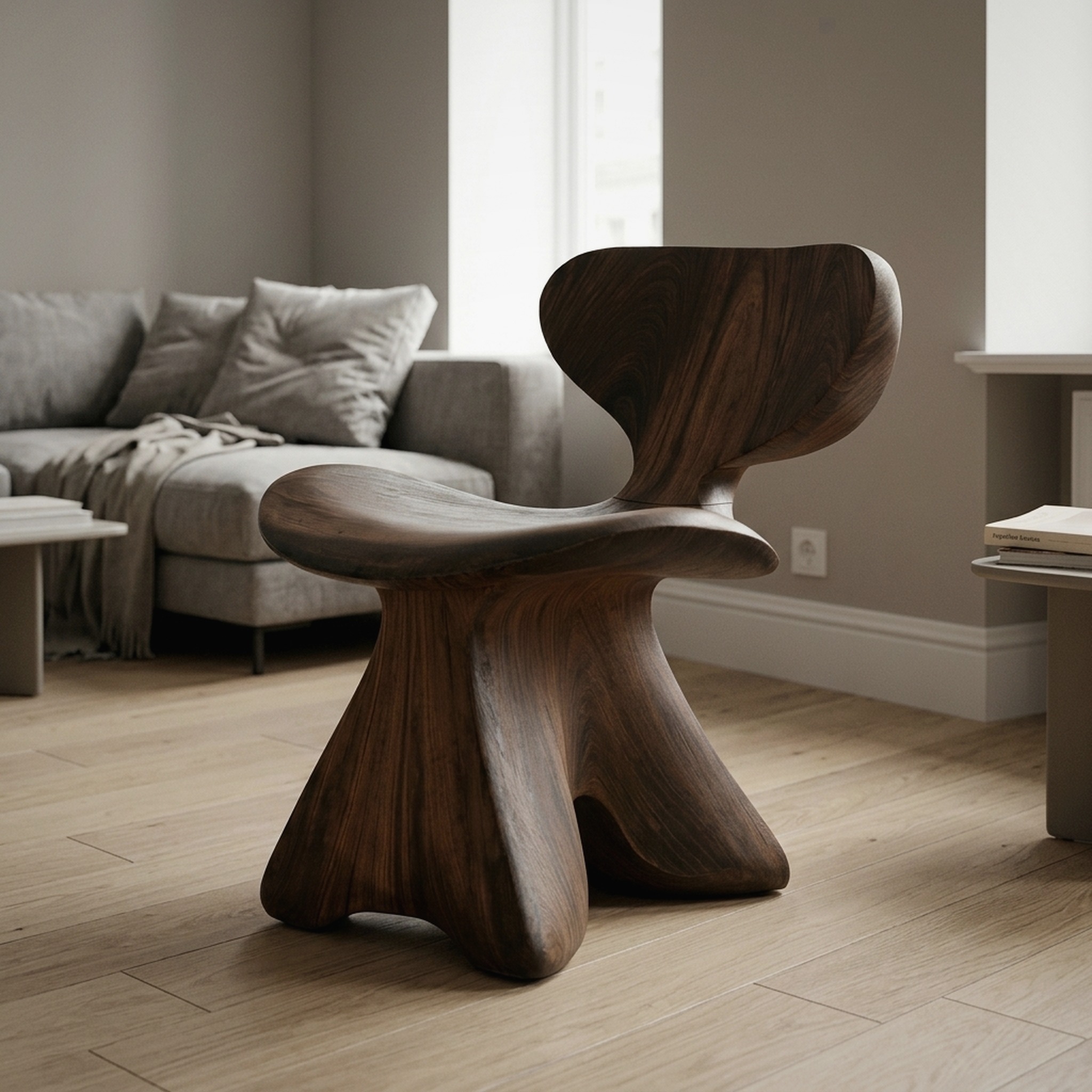Handcrafted Accent Chair for Entryway Design Ideas