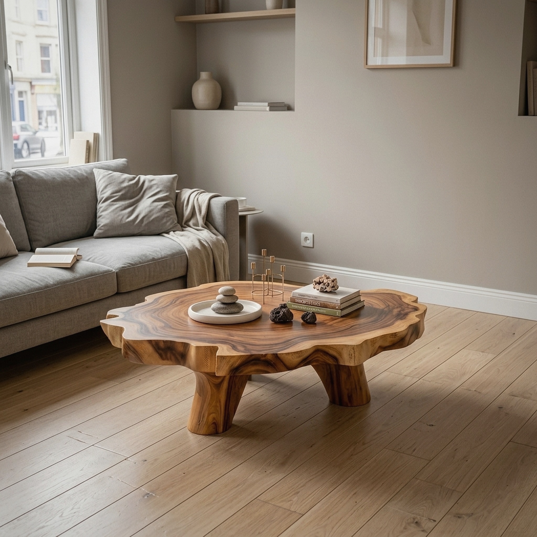 Handcrafted Coffee Table for Rustic Room Aesthetic