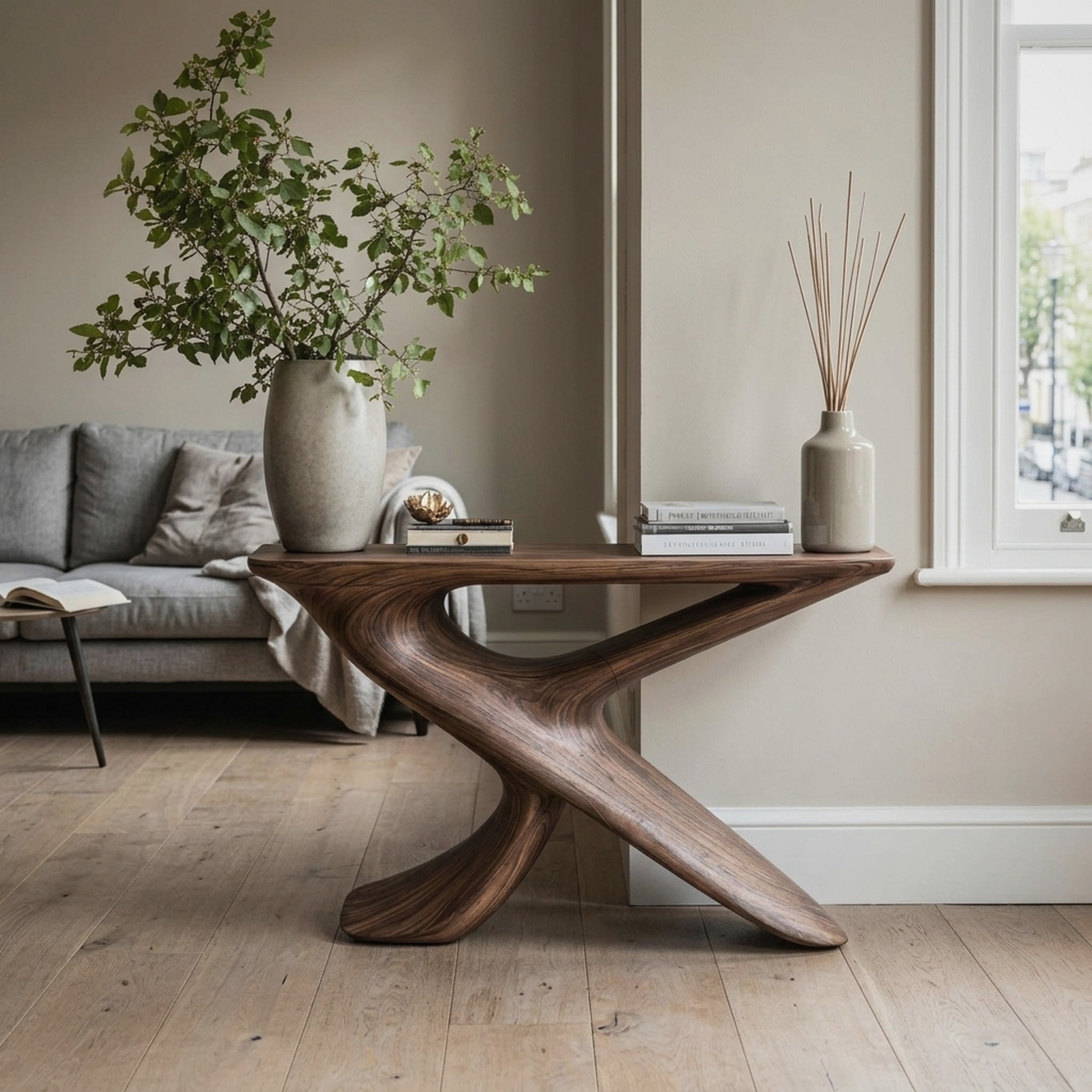 Handcrafted Entryway Table Furniture Decor