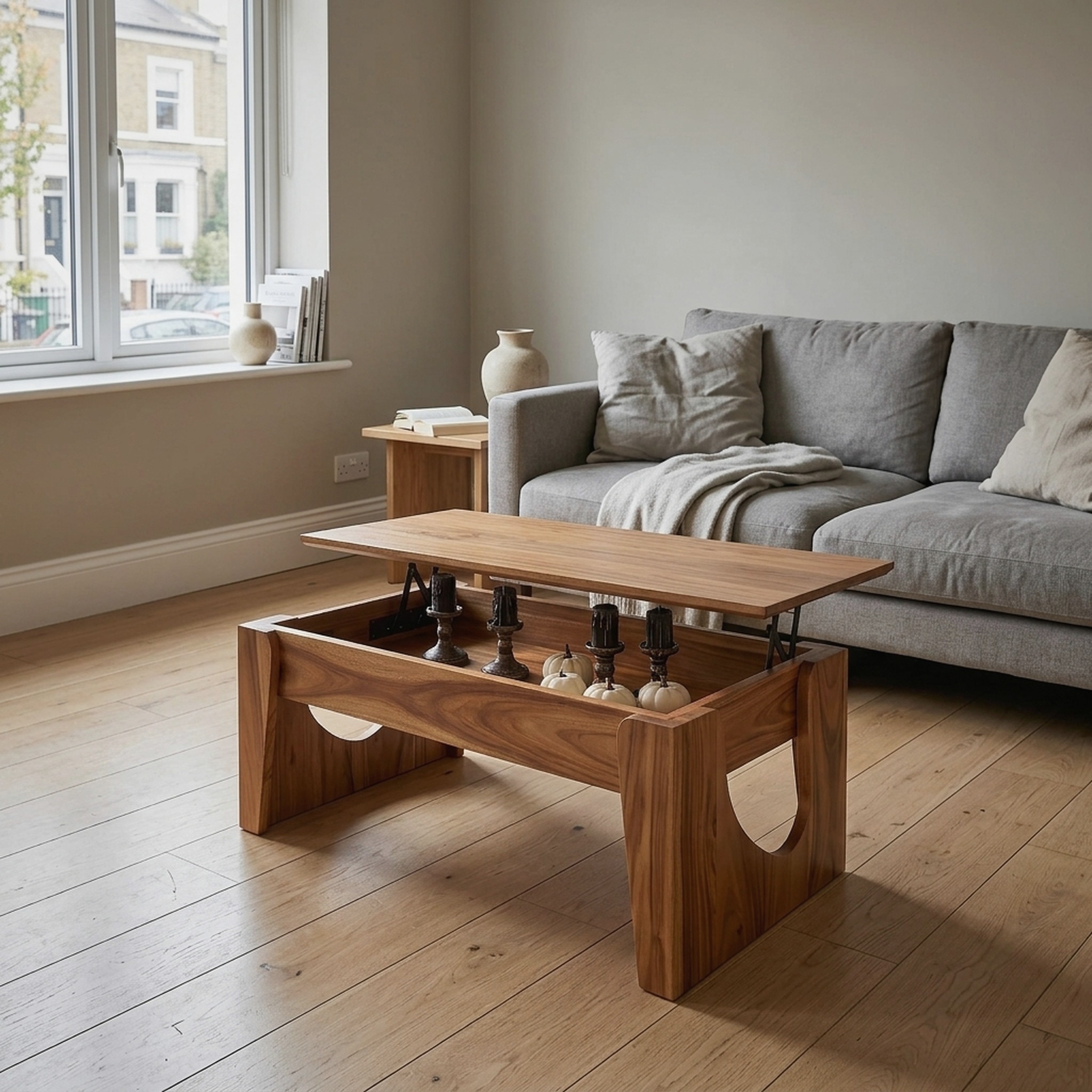 Handcrafted Halloween Lift Top Coffee Table Urban Loft