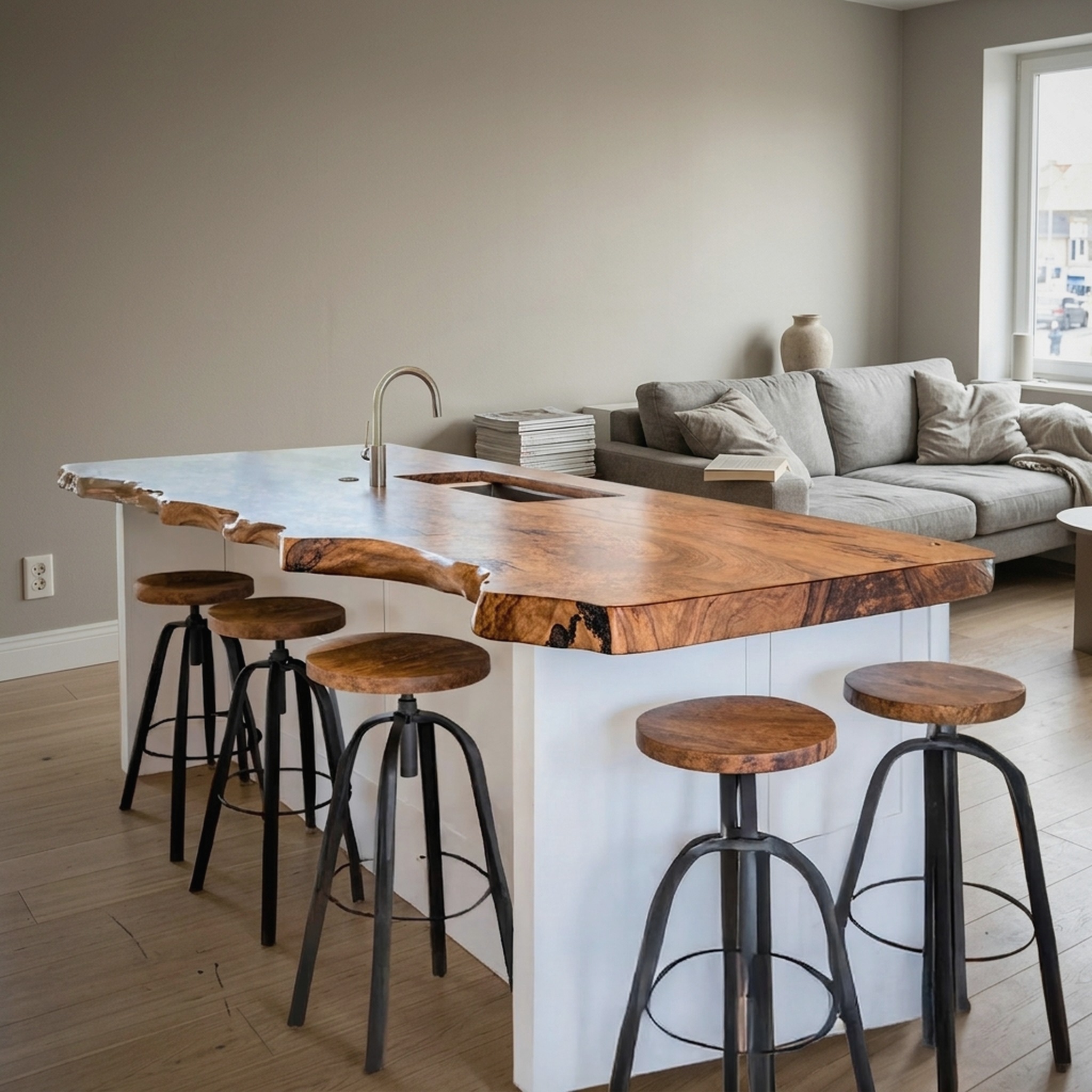 Handcrafted Kitchen Countertop Unique Design
