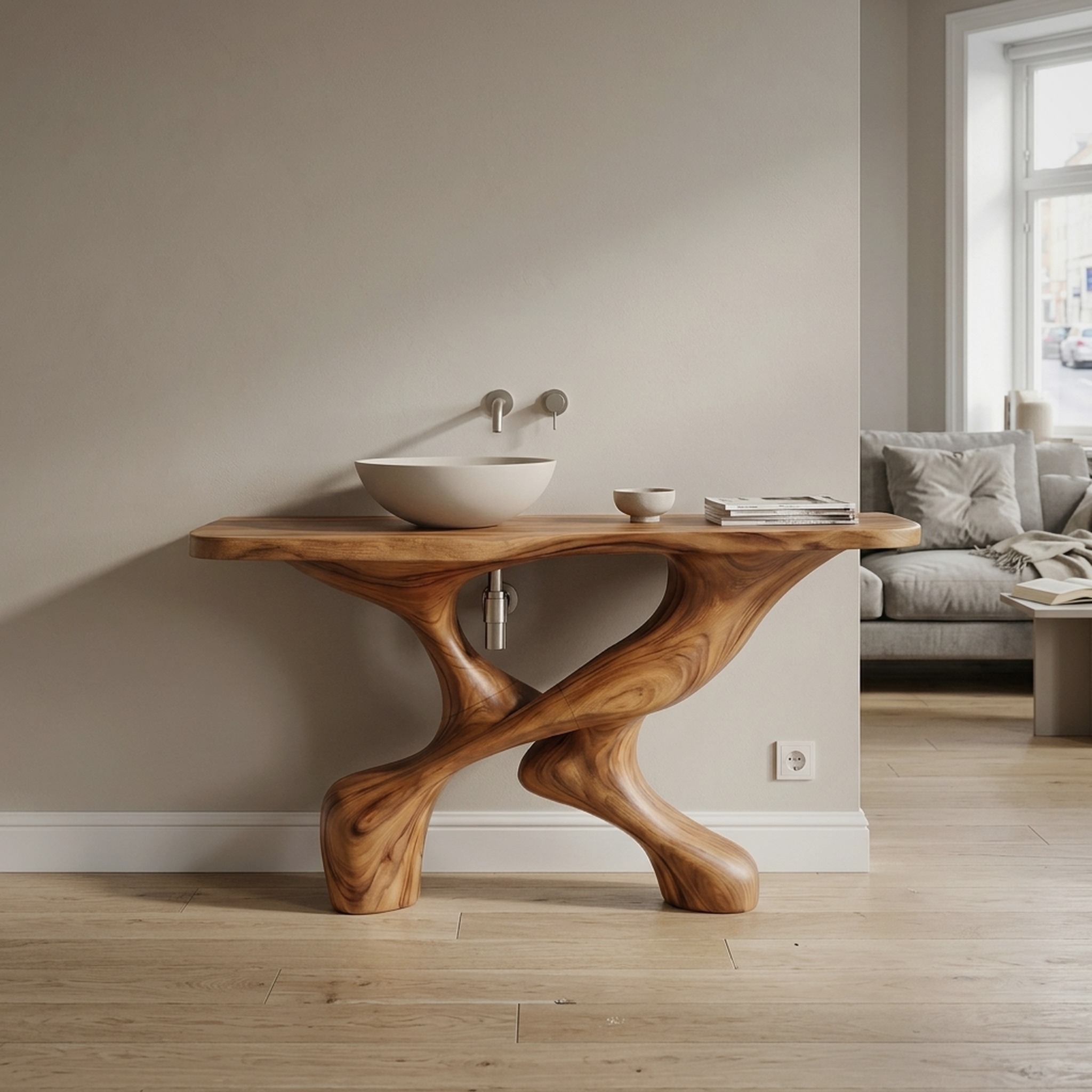 Handcrafted Vanity for Elegant Bathroom Furniture