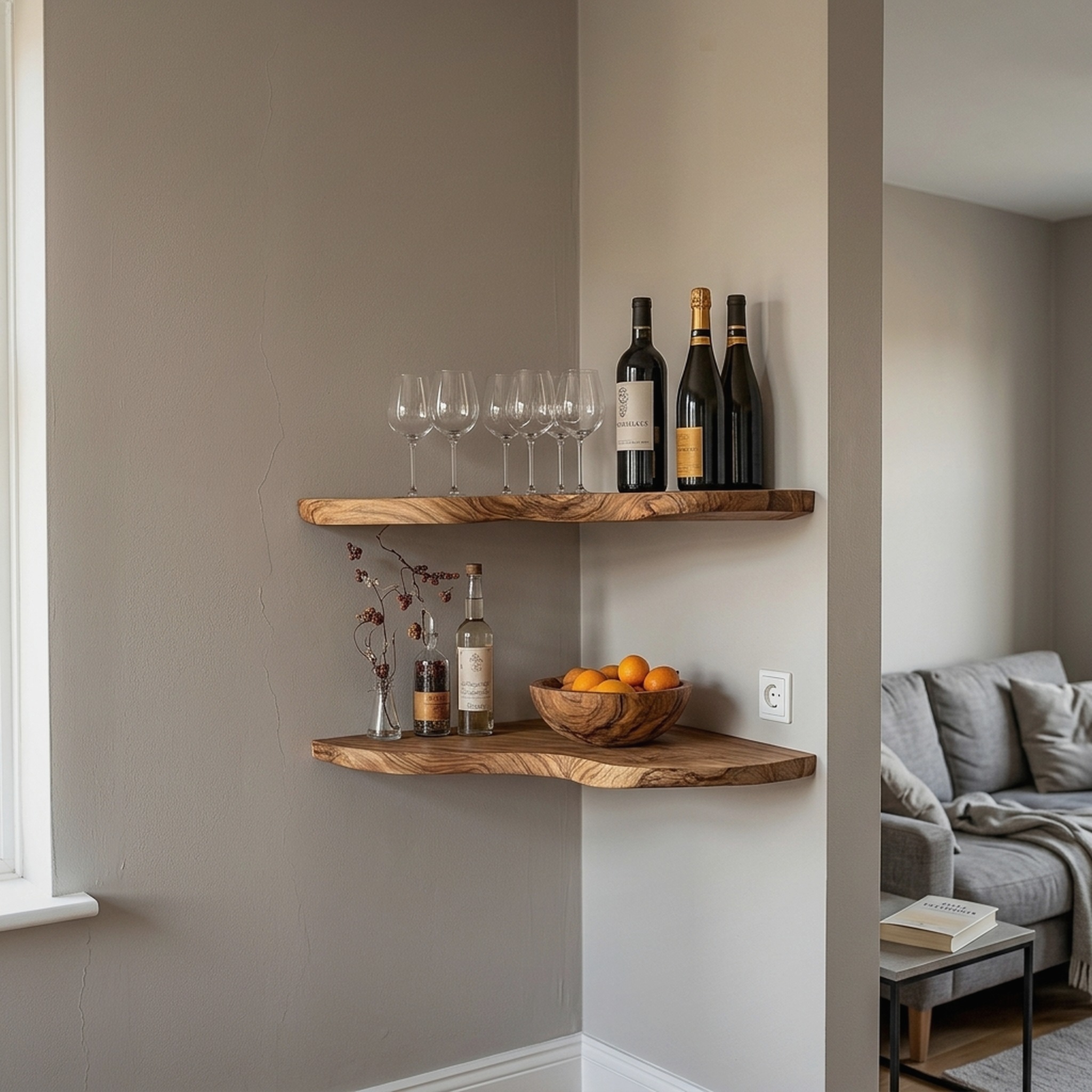 Handmade Floating Shelves Home and Office Decor Housewarming Gifts