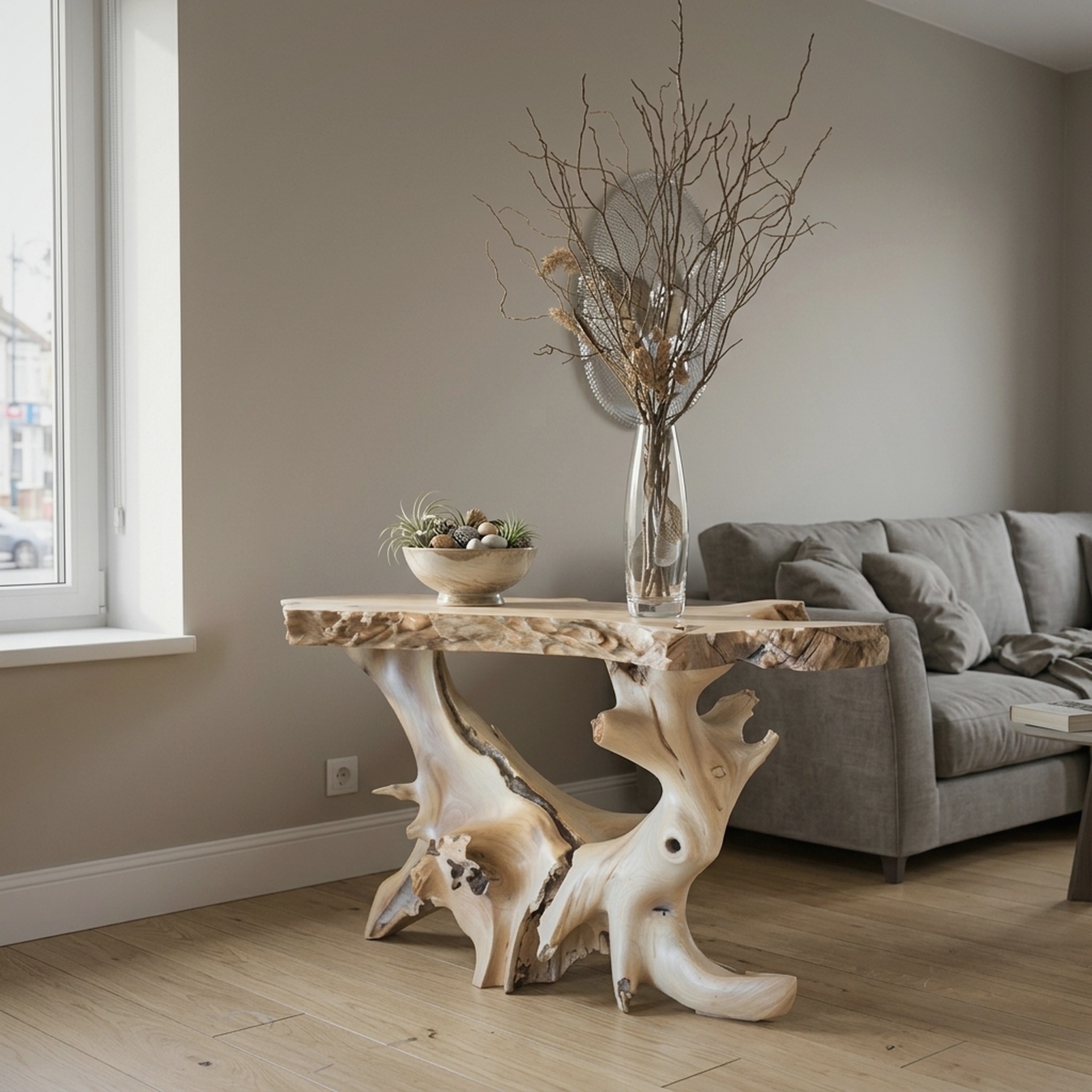 Handmade Unique Console Table