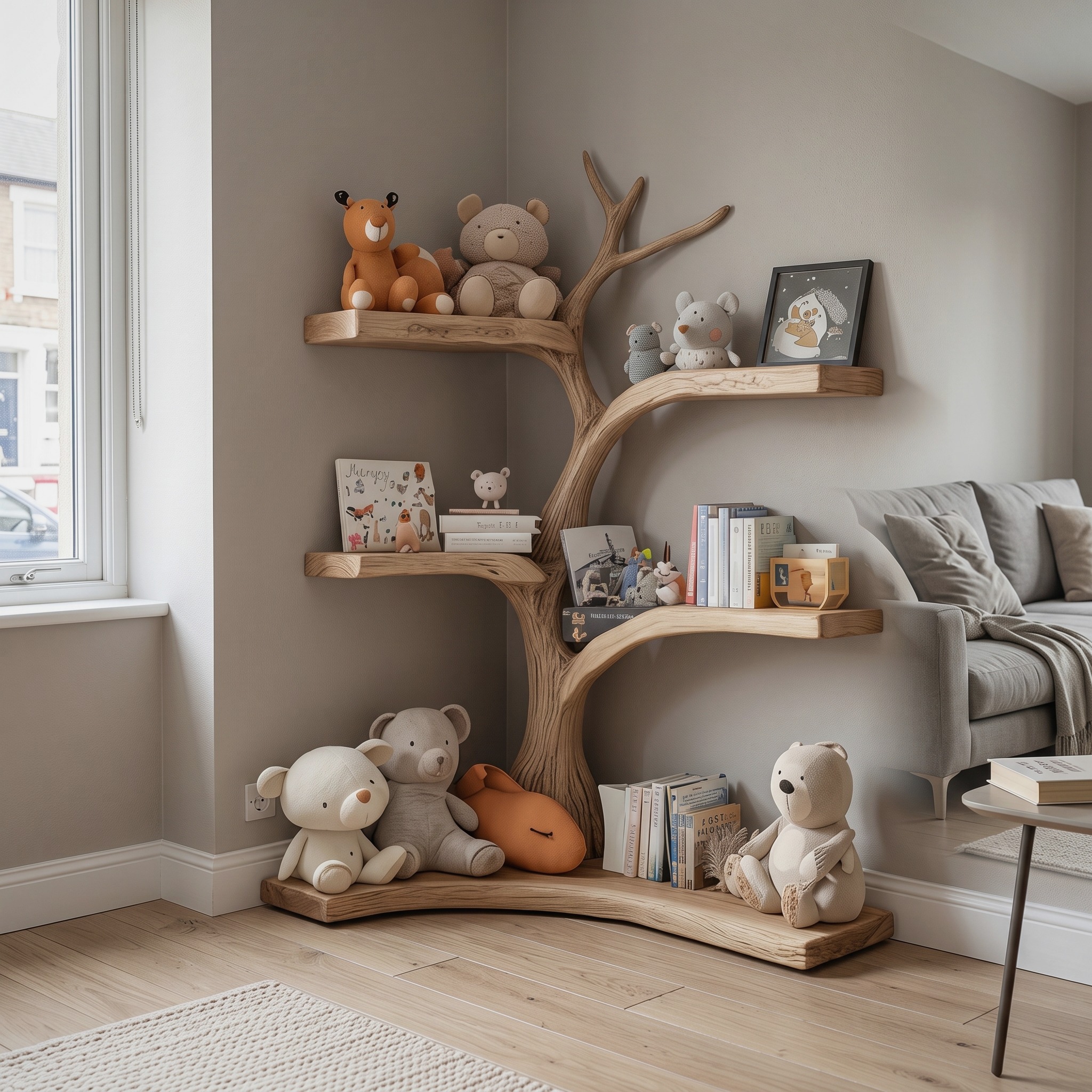 Kids Custom Bookcase Decor Bed Room Kids Personalized Gift