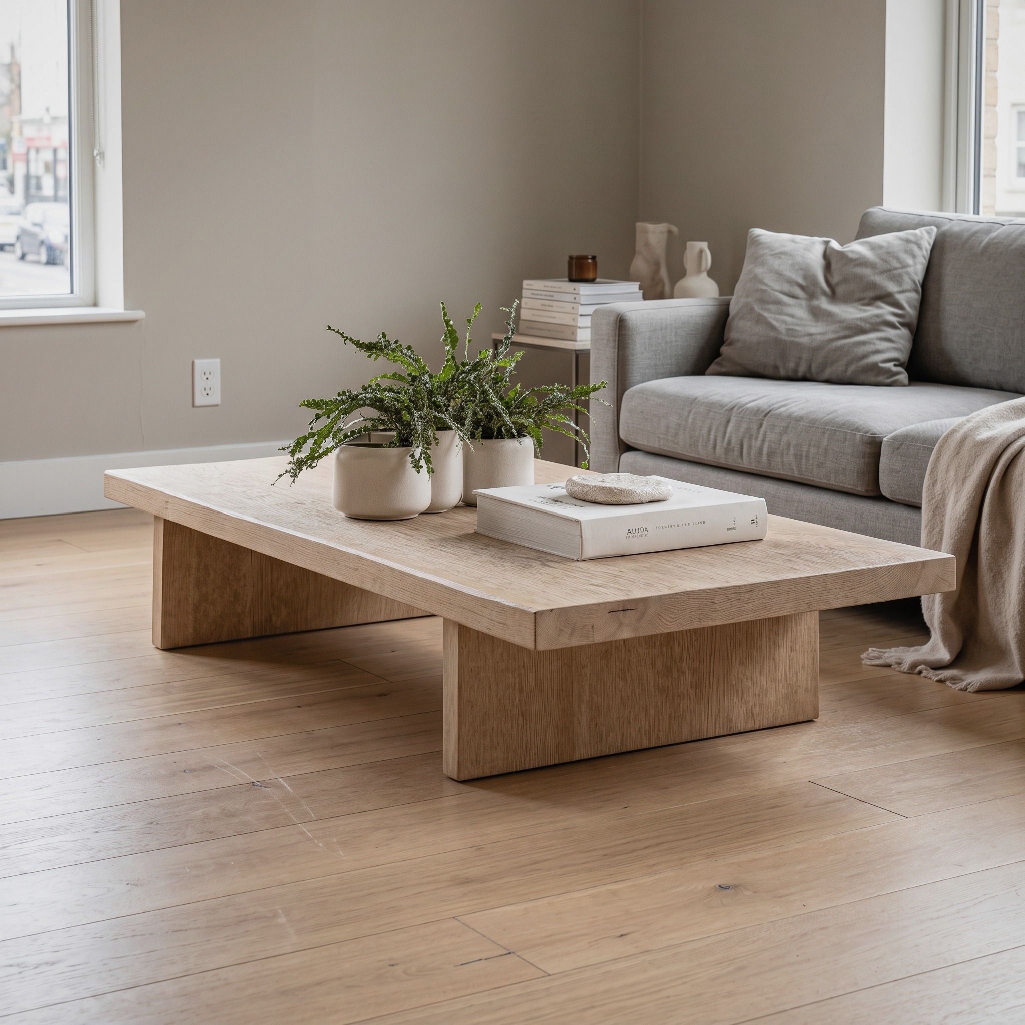 Living Edge Oak Coffee Table