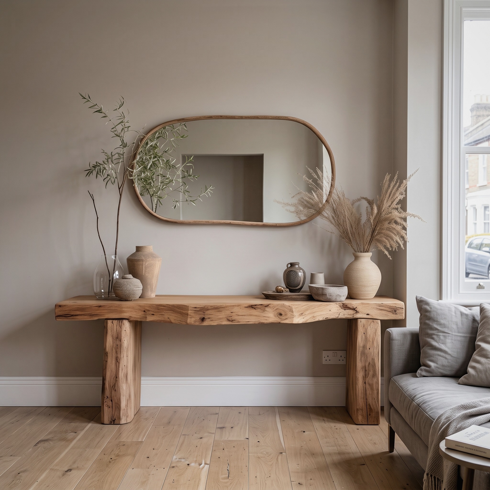 Living Edge Side Table Modern
