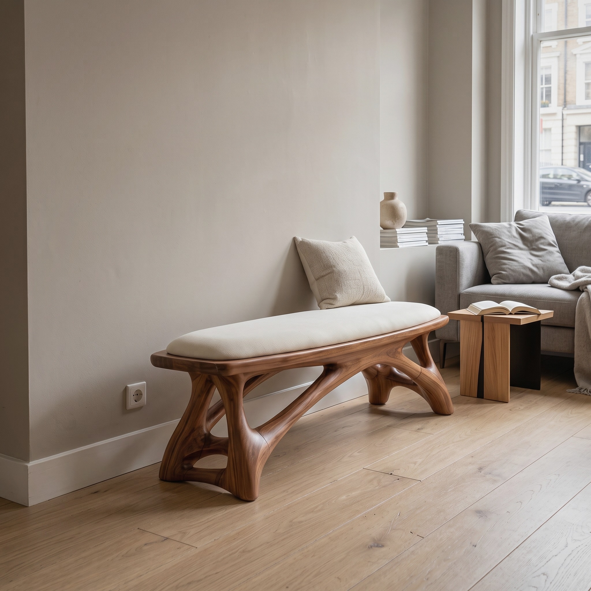 Luxury Dining Bench Contemporary Kitchen