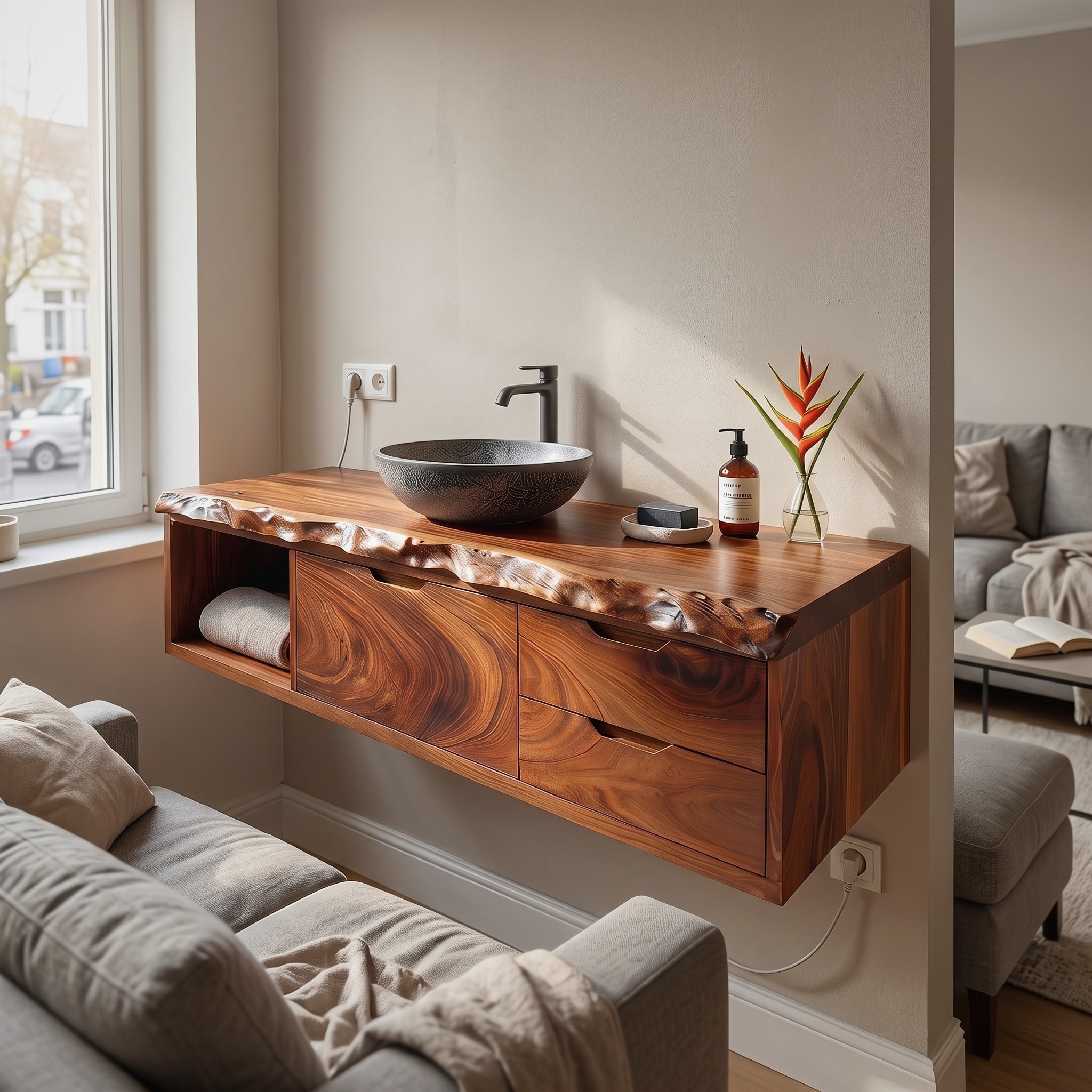 Luxury Floating Bathroom Vanity Primary Bathroom