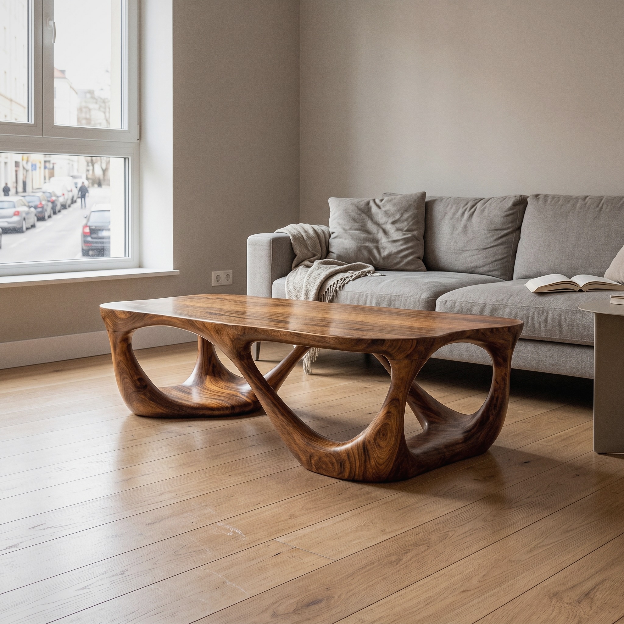 Mid Century Coffee Table Accent Living Room