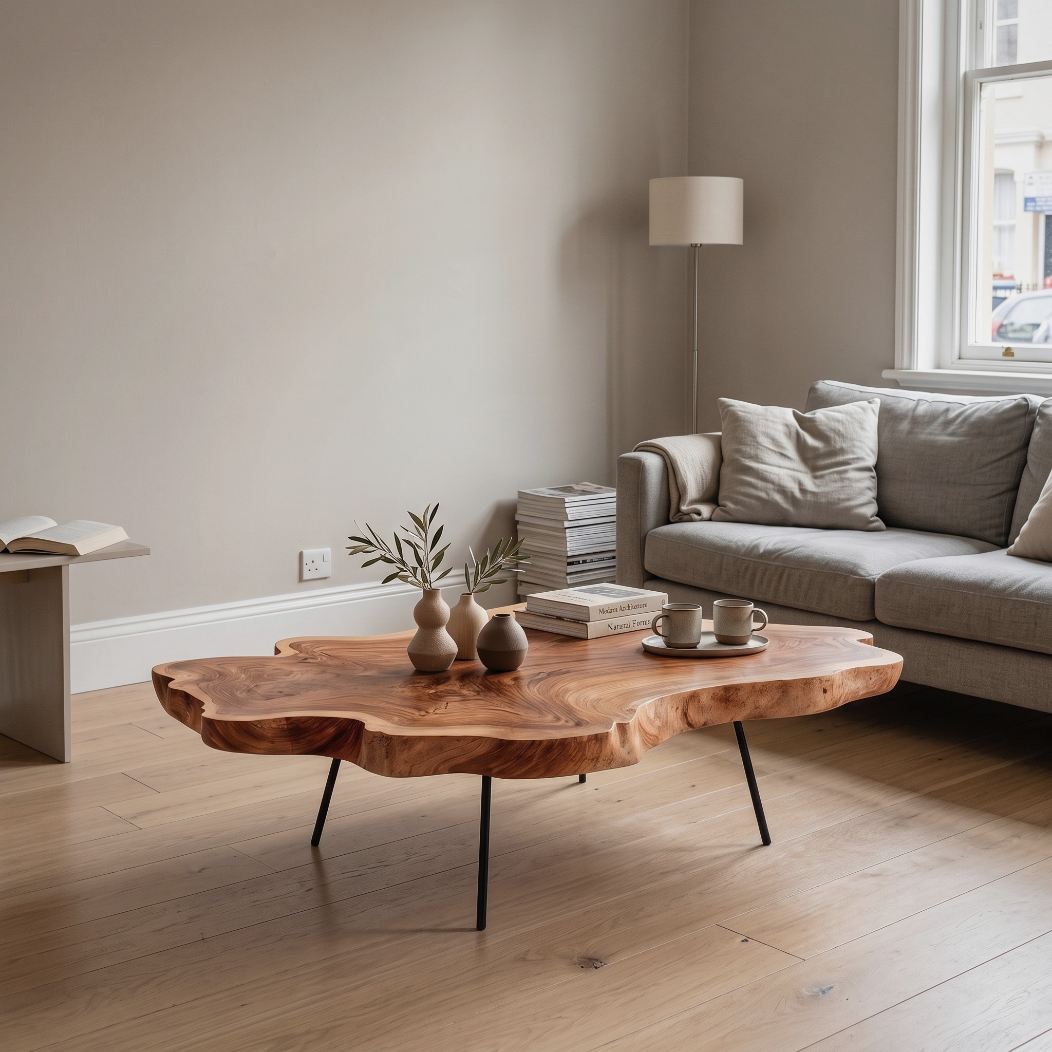 Mid Century Coffee Table for Elegant Room Setting