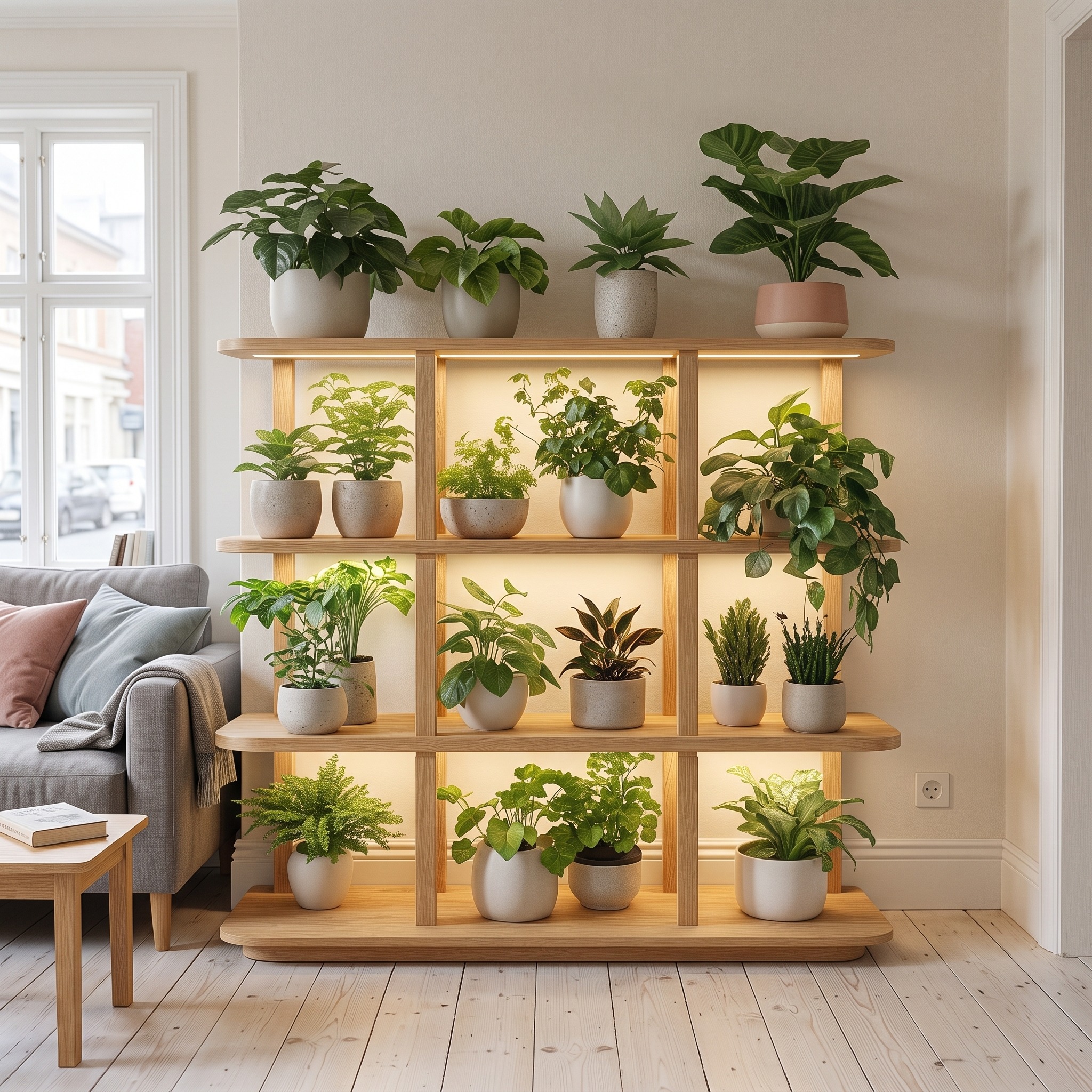 Mid Century Modern Plant Display Cozy Home
