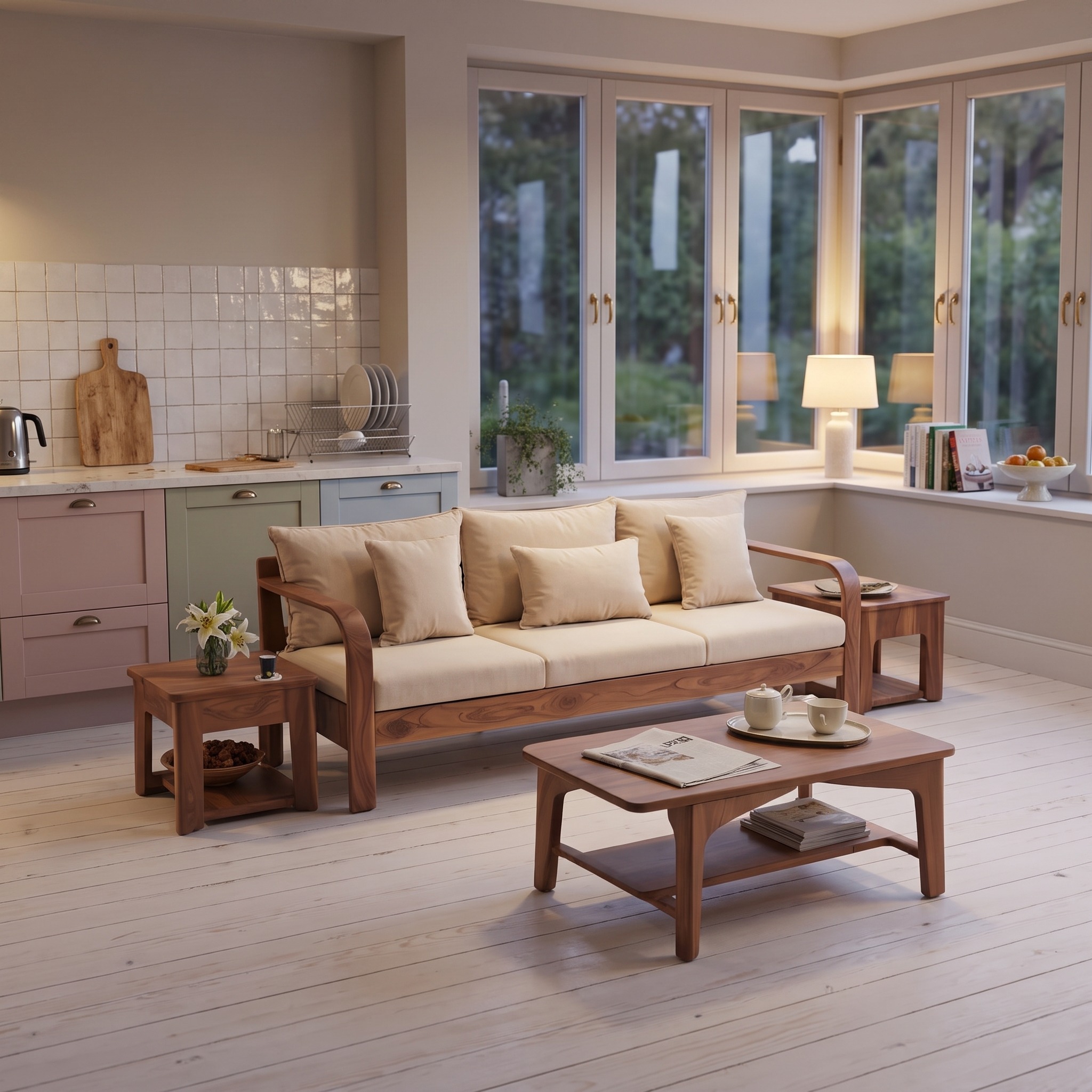 Minimalist Sofa Set for Modern Living Room and Lounge