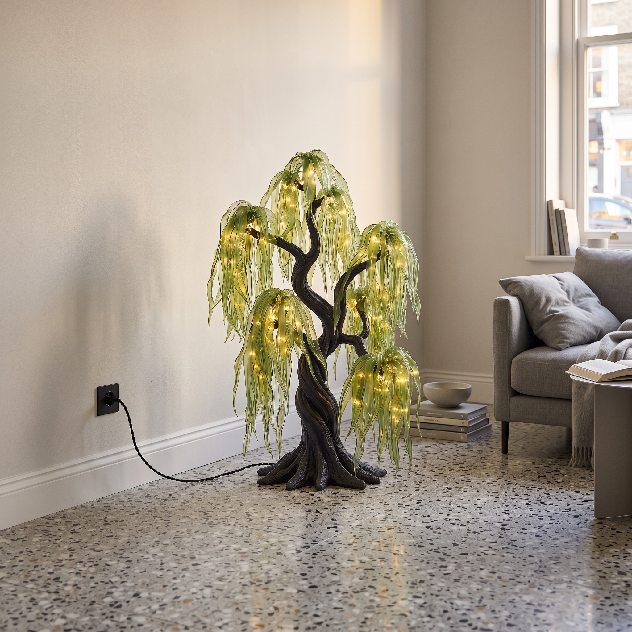 Minimalist Tree Table Lamp for Living Room Decor