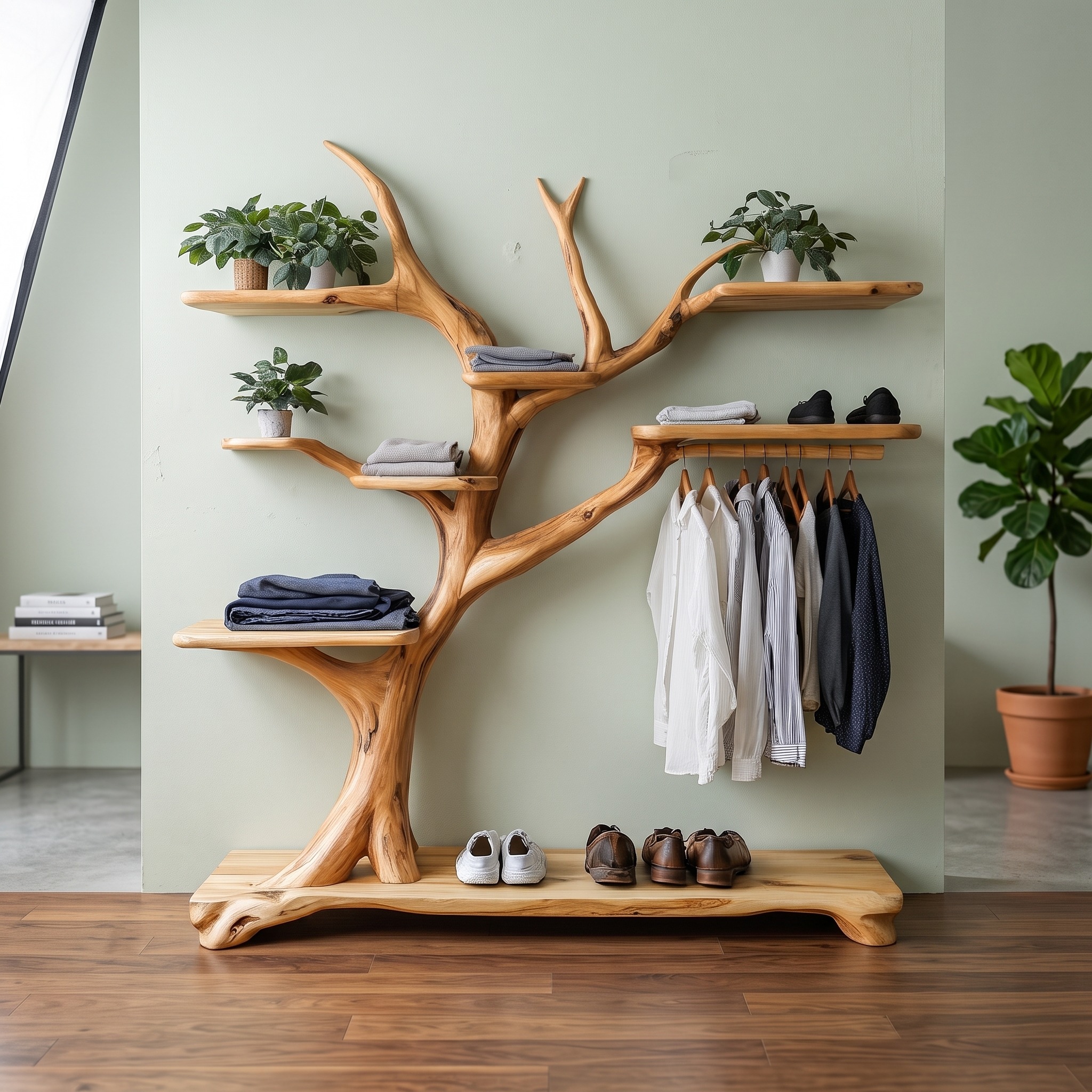 Modern Coat Rack Standing Wall Mounted Coat Rack Wall Decor