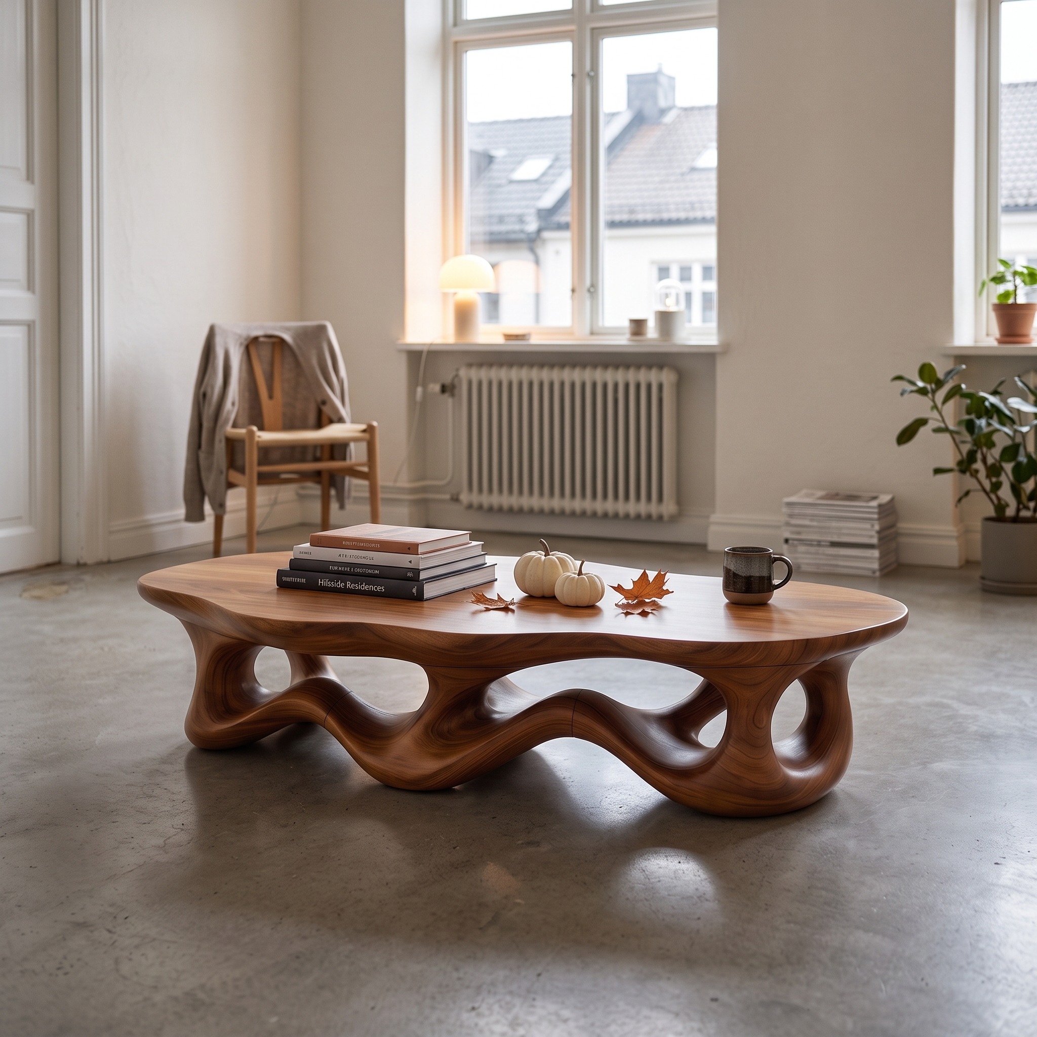 Modern Halloween Interlocking Coffee Table for Living Area