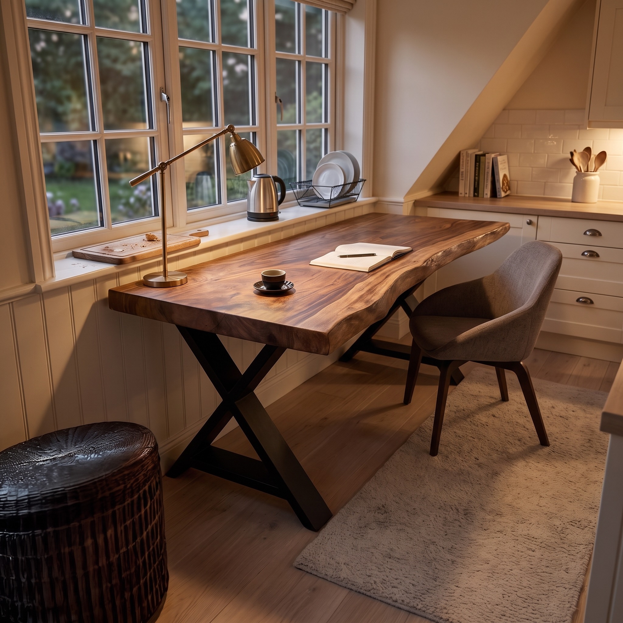 Modern Wooden Tabletop, Handcrafted Solid Wood Replacement Table Top for Coffee Tables, Desks & DIY Project Wood