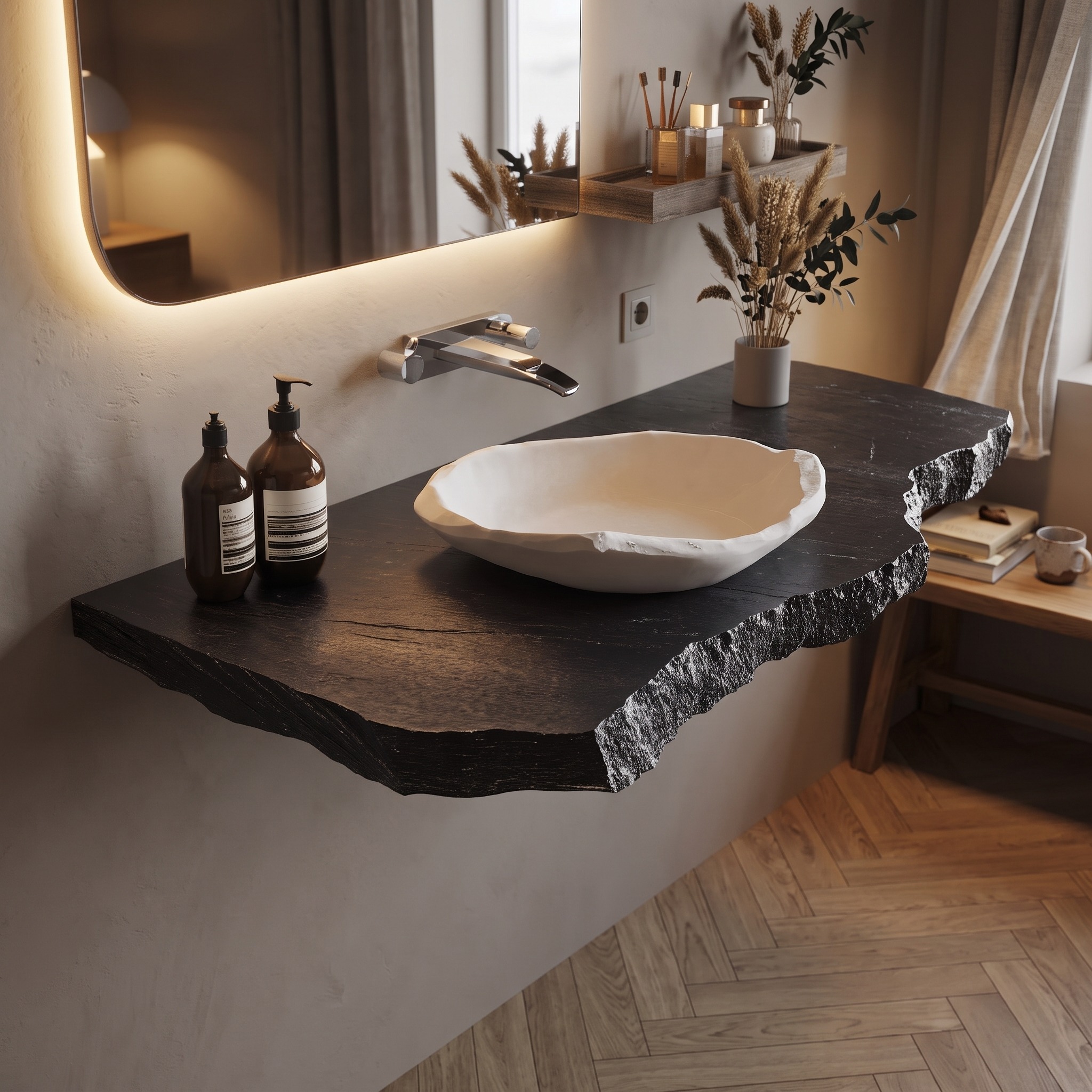 Natural Bathroom Vanity
