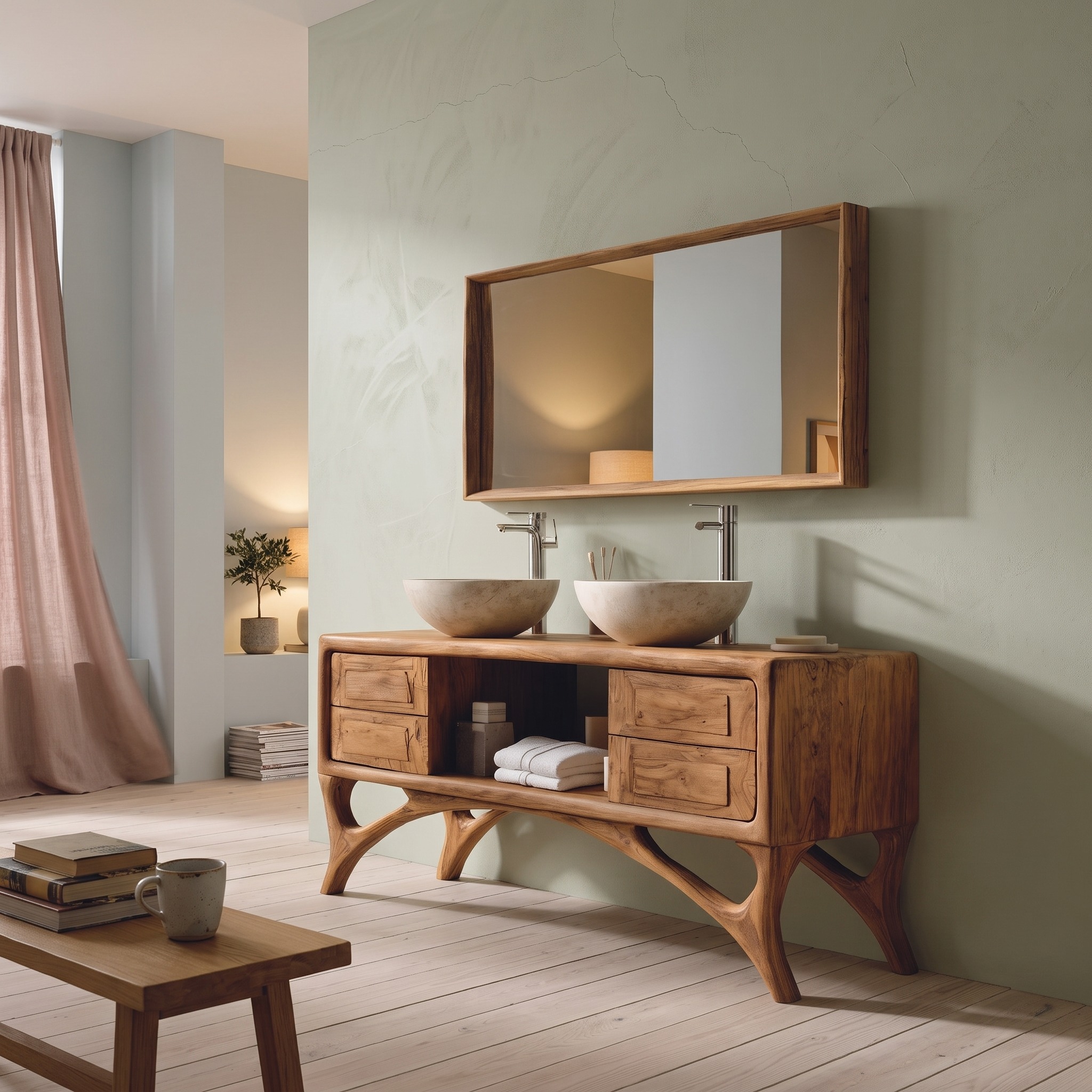 Organic Bathroom Vanity with Base Unique for Bathroom