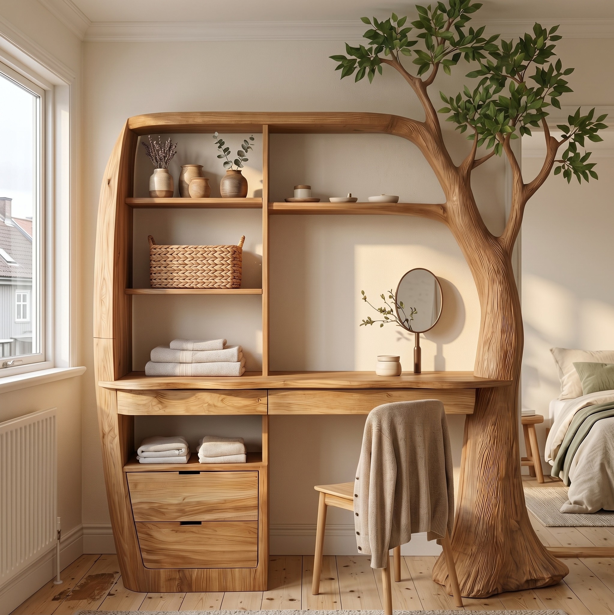 Organic Dressing Table Bedroom and Dressing Room