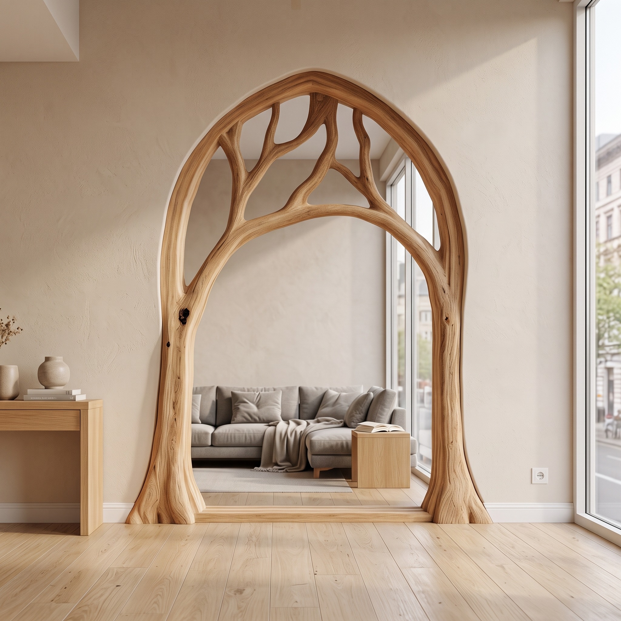 Organic Tree Form Archway for Interior or Entryway