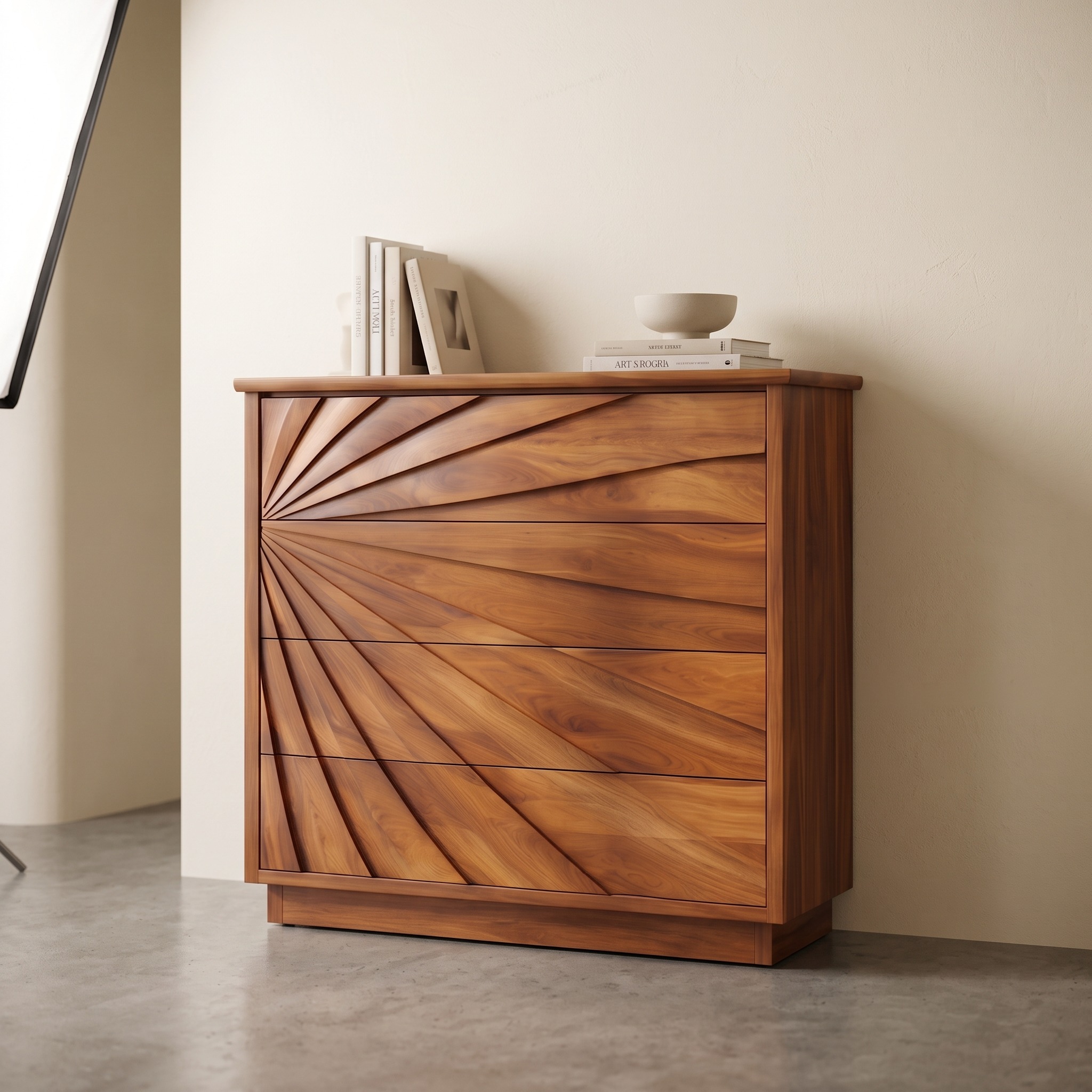 Organic Wave Nursery Dresser for Calm Baby Room