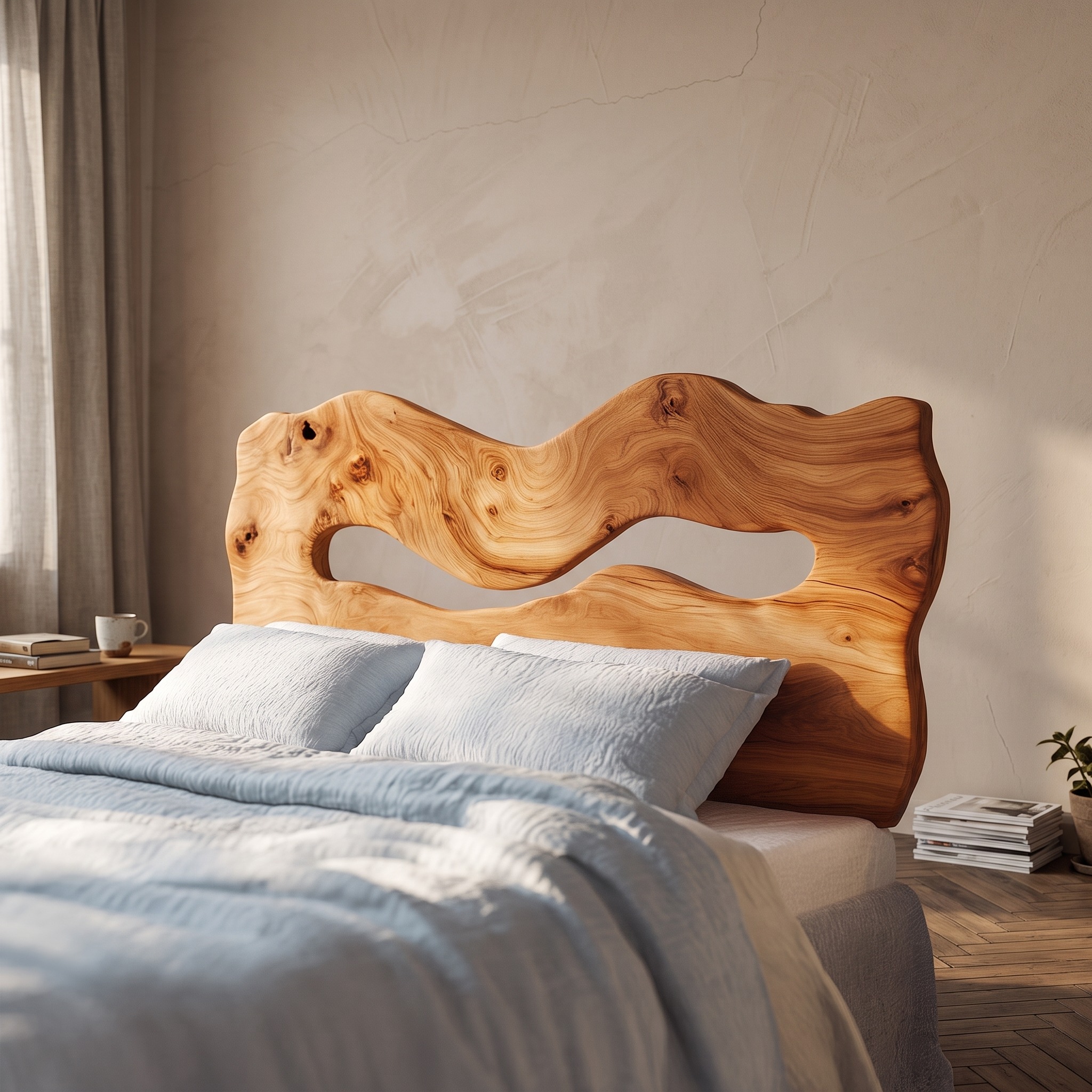 Rustic Accent Headboard for Bedroom and Resting Space
