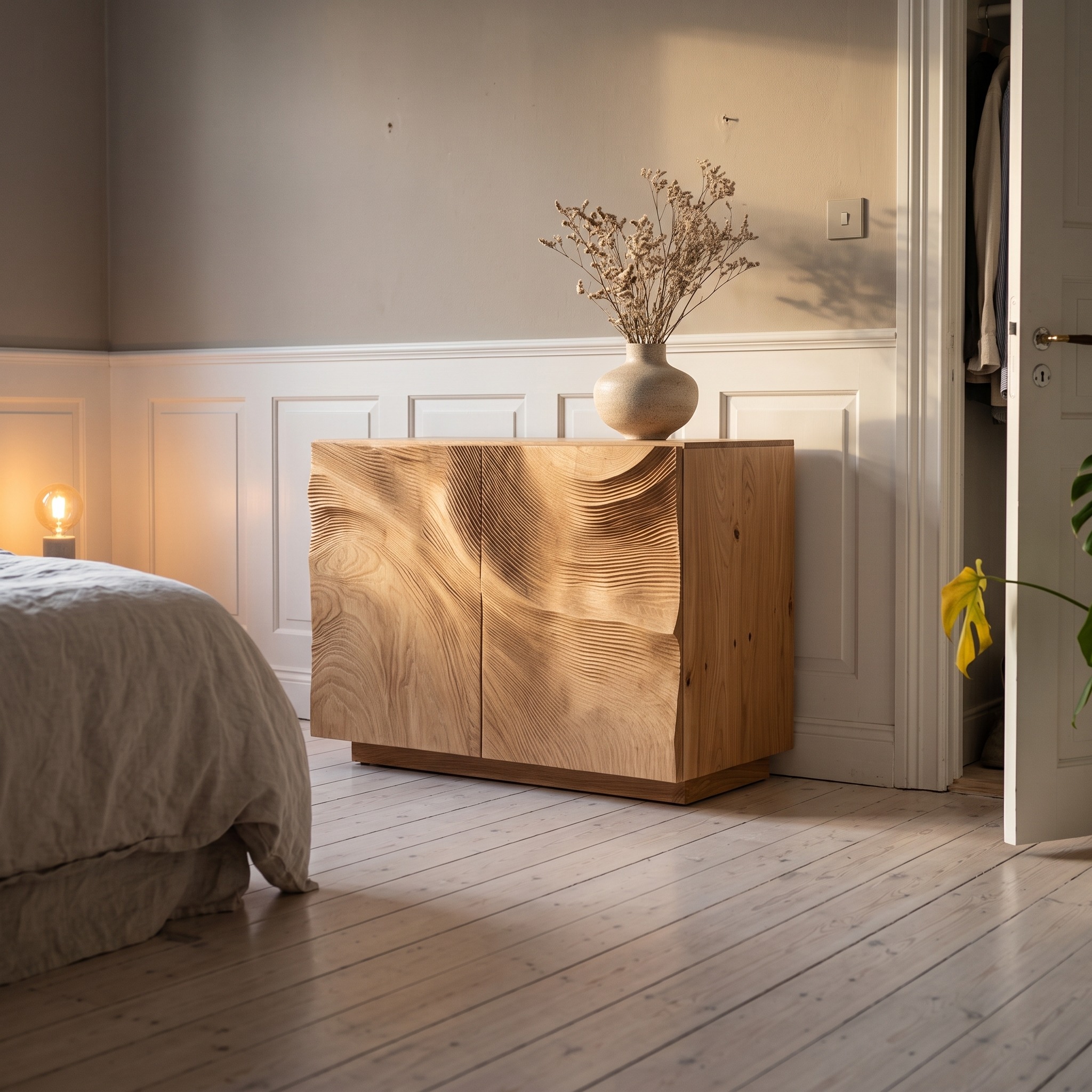 Rustic Artistic Cabinet Living Room or Bedroom Furniture