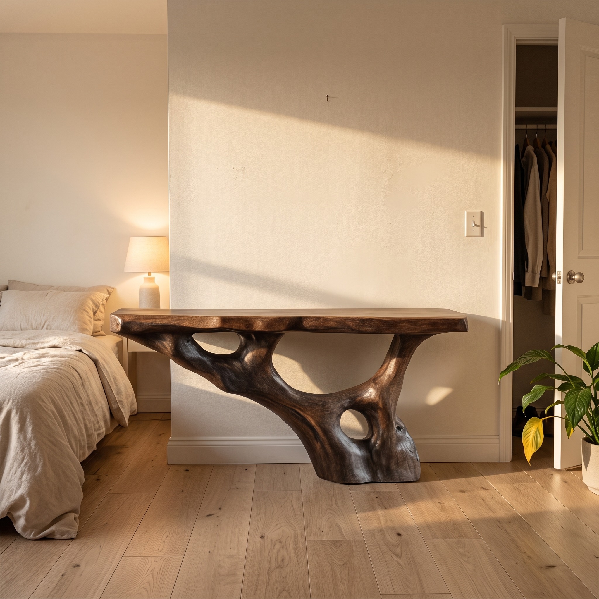 Rustic Console Table Living Room or Entryway