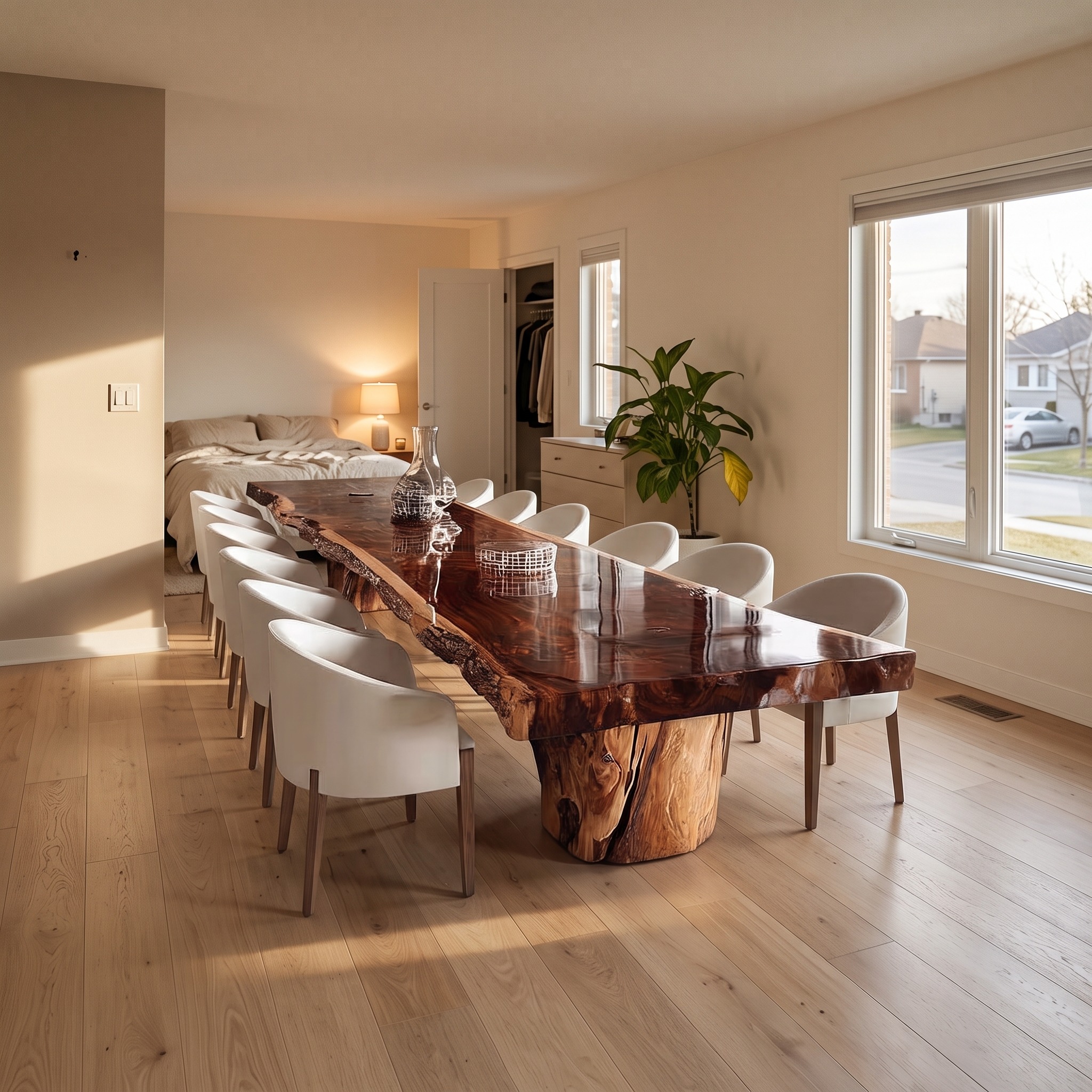 Rustic Dining Table Contemporary Home